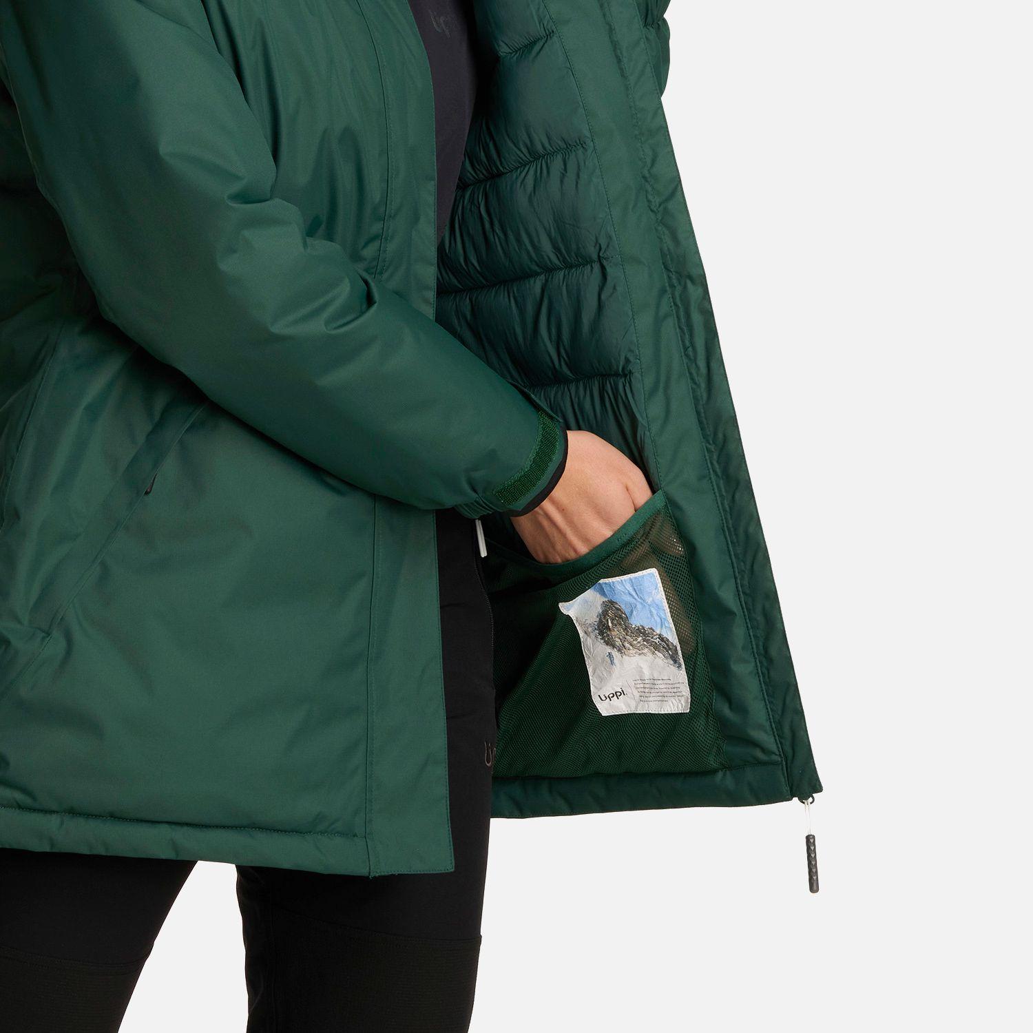 Chaqueta Mujer Gunther B-Dry Hoody Verde Botella Lippi I25-6