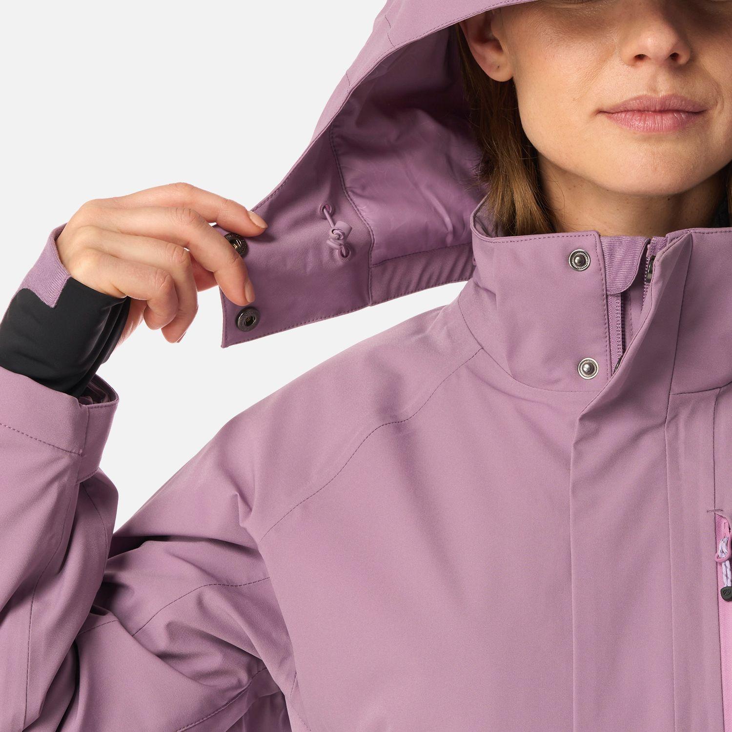 Chaqueta Mujer Andes B-Dry Hoody Jacket Purpura Claro Lippi I26-3