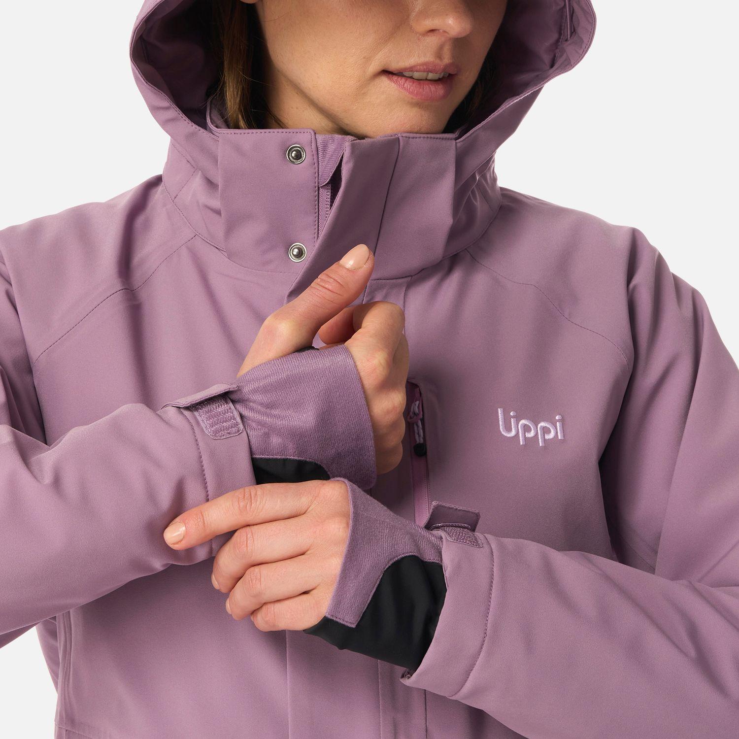 Chaqueta Mujer Andes B-Dry Hoody Jacket Purpura Claro Lippi I26-4