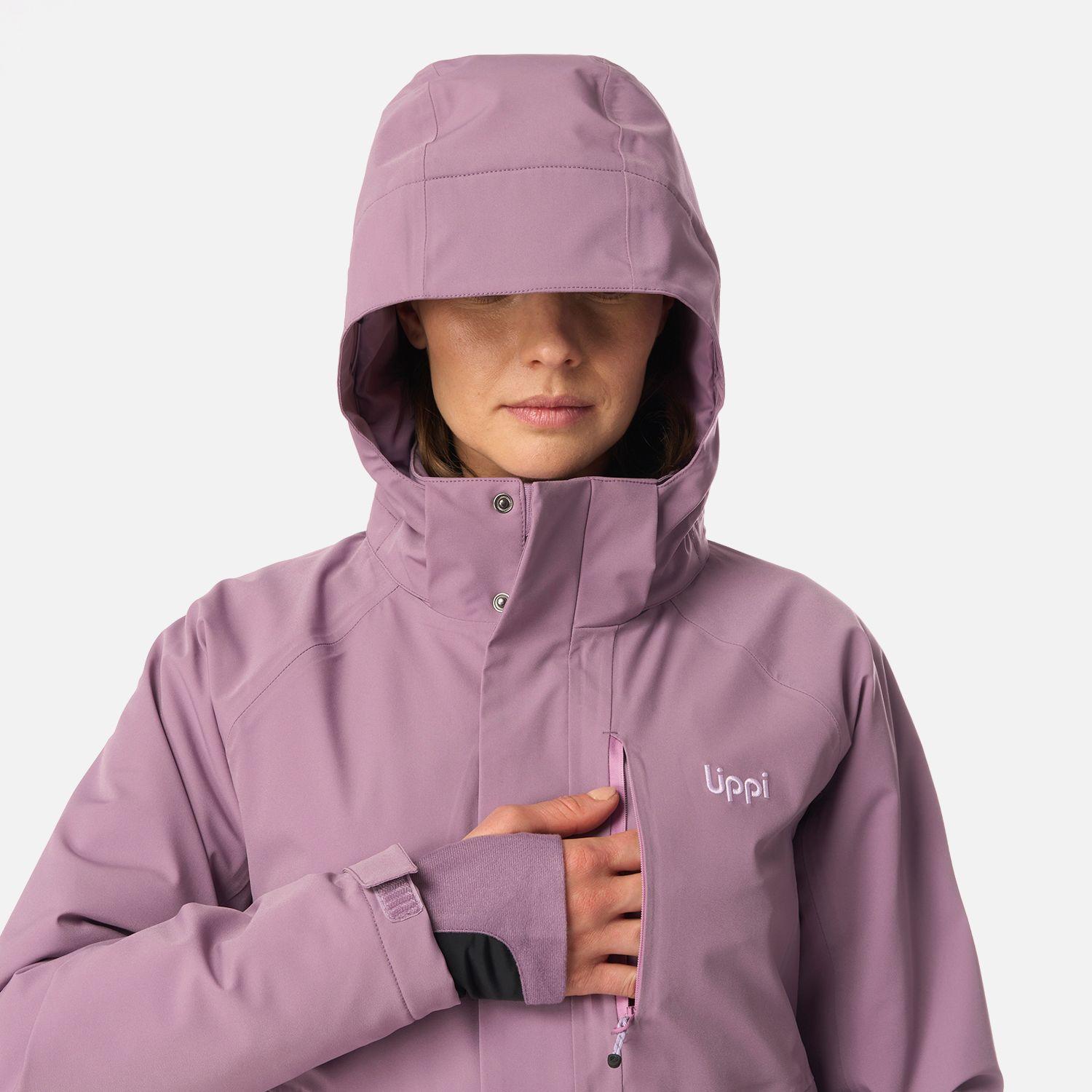 Chaqueta Mujer Andes B-Dry Hoody Jacket Purpura Claro Lippi I26-5