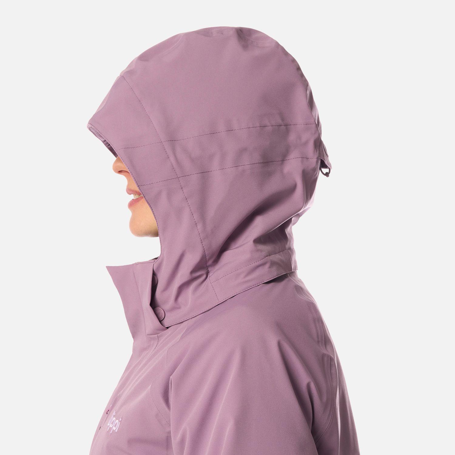 Chaqueta Mujer Andes B-Dry Hoody Jacket Purpura Claro Lippi I26-6