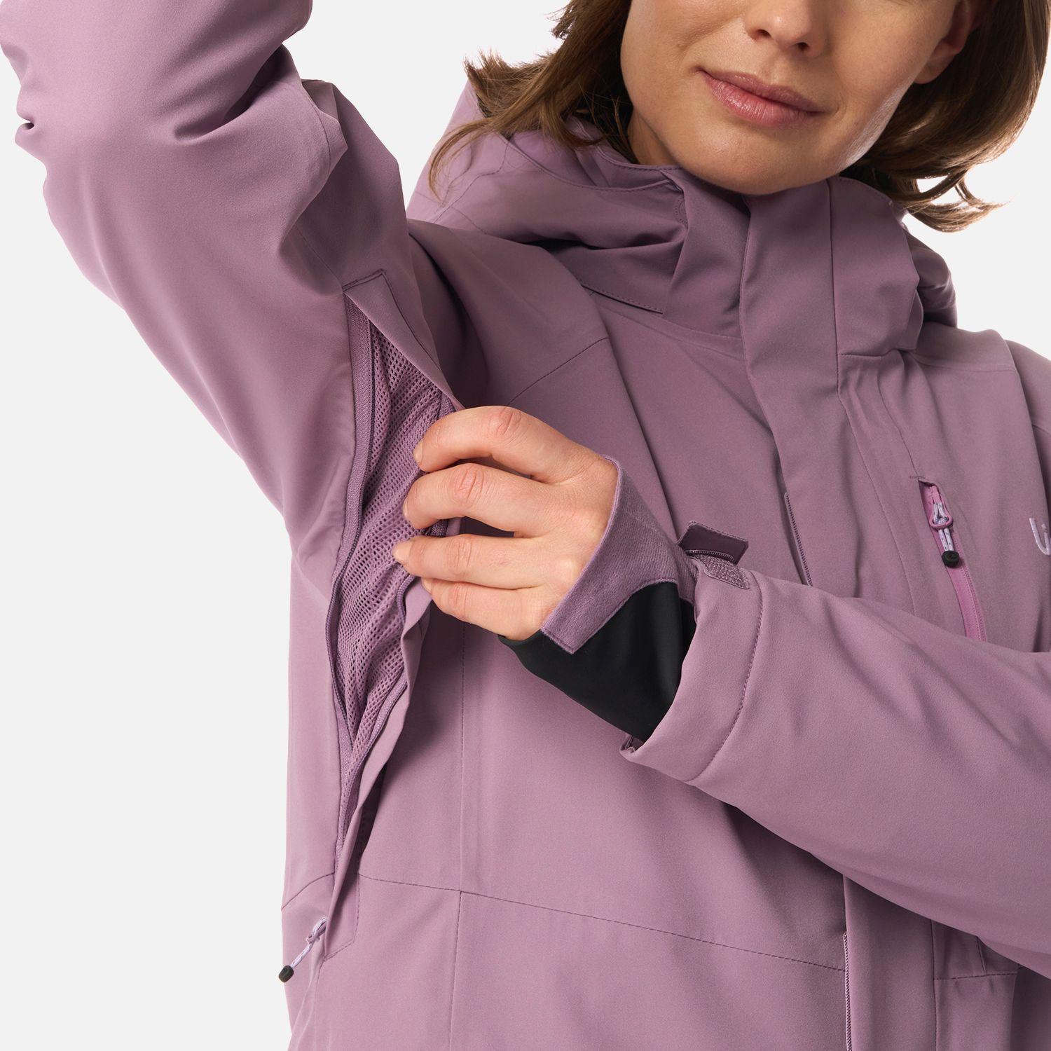 Chaqueta Mujer Andes B-Dry Hoody Jacket Purpura Claro Lippi I26-7
