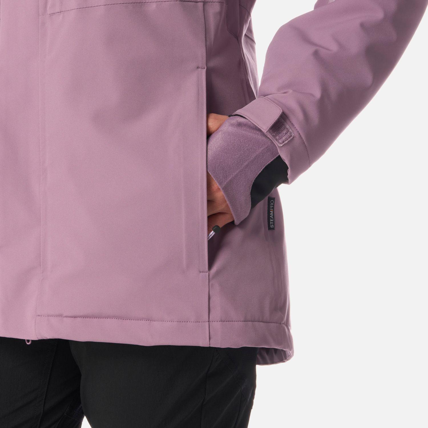 Chaqueta Mujer Andes B-Dry Hoody Jacket Purpura Claro Lippi I26-8