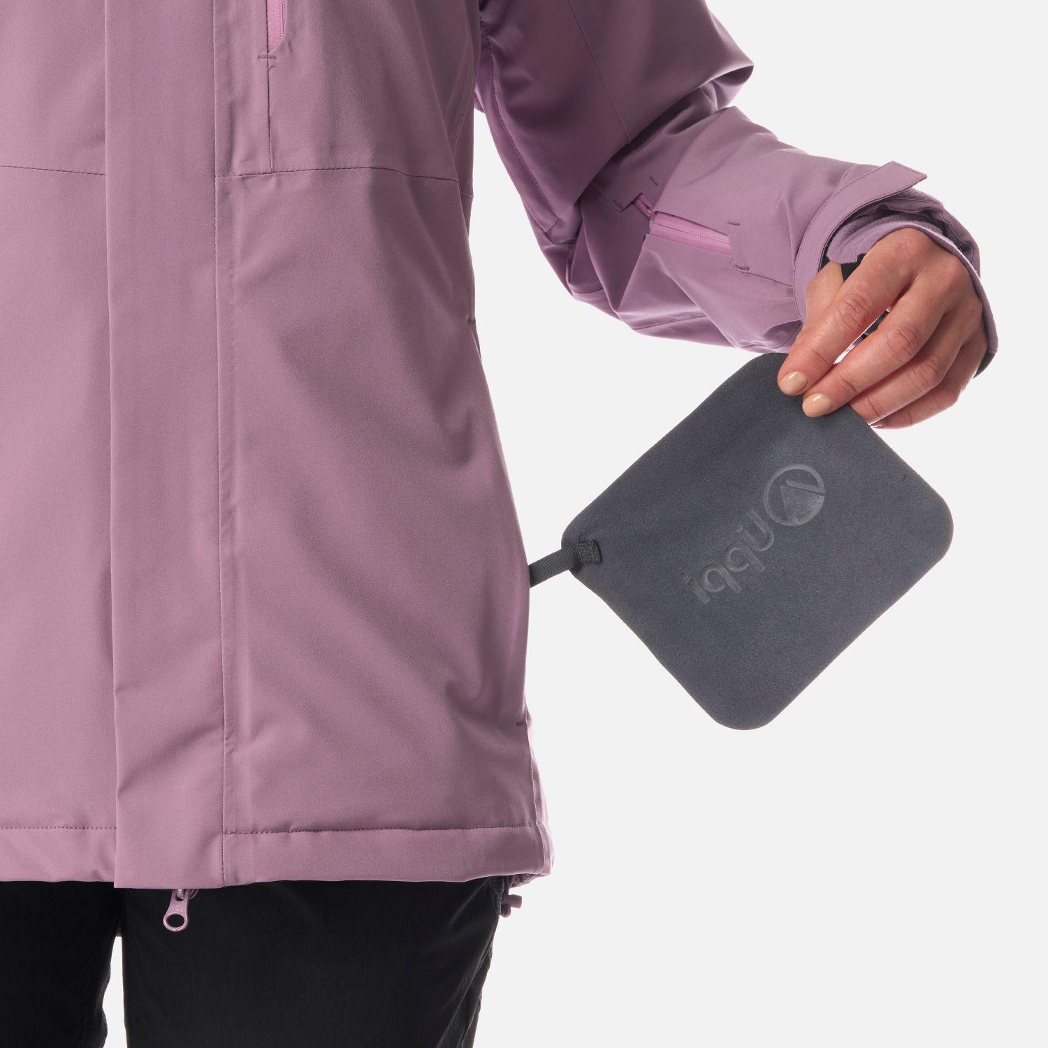 Chaqueta Mujer Andes B-Dry Hoody Jacket Purpura Claro Lippi I26-9