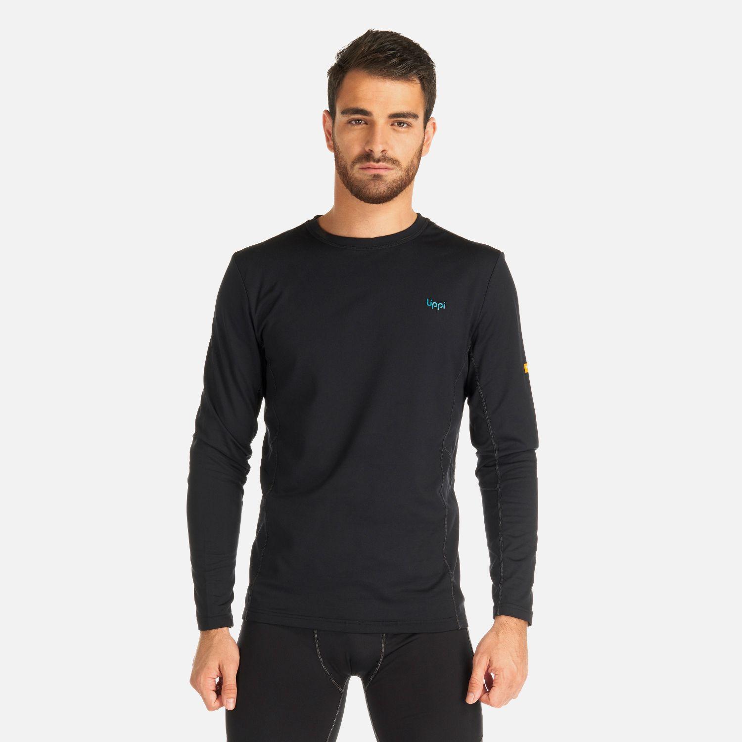 Primera Capa Hombre Skintec 2000 Warm Top Negro Lippi-1