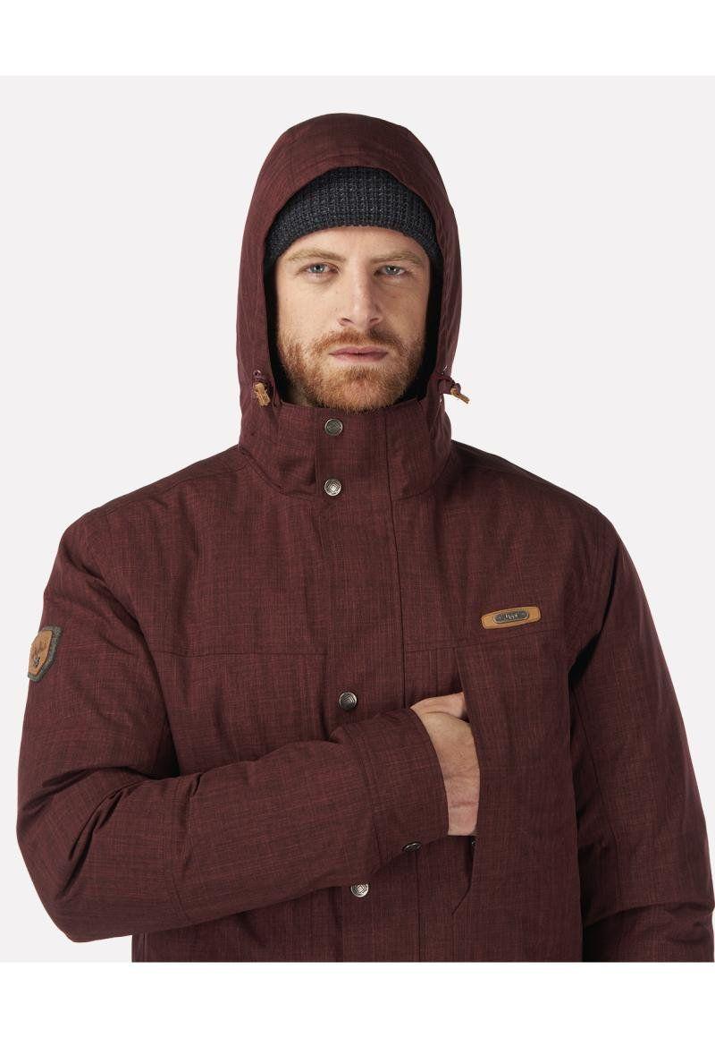Chaqueta Hombre Nalca Fusion-3 Hoody Jacket Burdeo Lippi-4