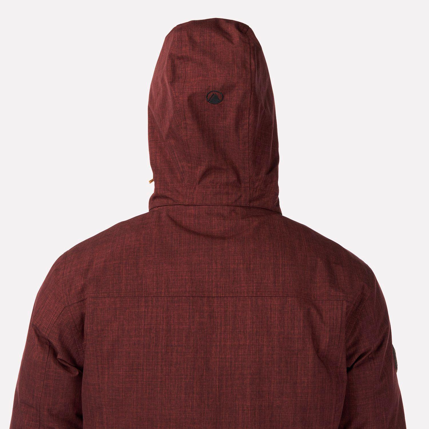 Chaqueta Hombre Nalca Fusion-3 Hoody Jacket Burdeo Lippi-5