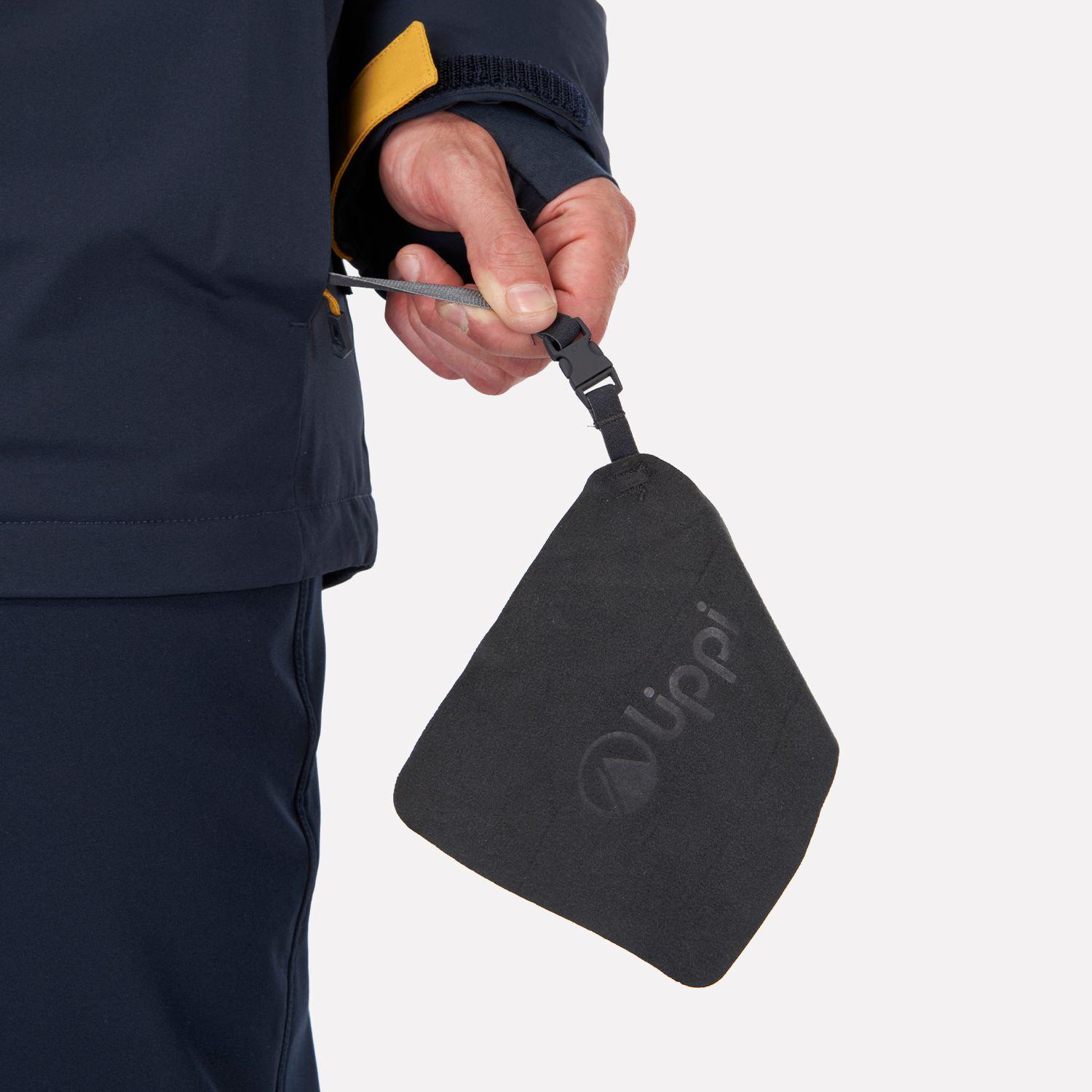 Chaqueta Hombre Andes B-Dry Hoody Jacket Azul Marino Lippi-5