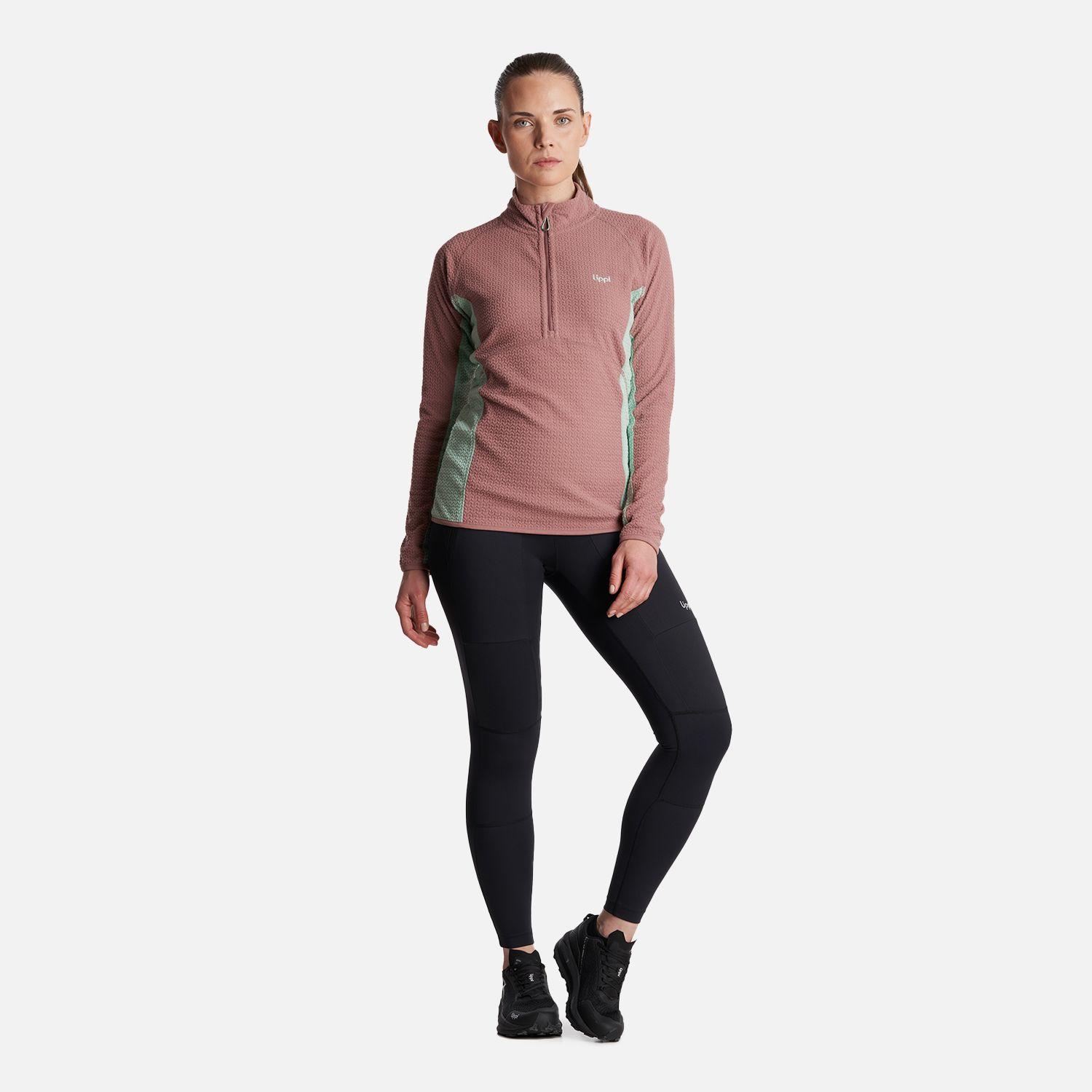 Poleron Mujer  Jacaranda Nano-F 14 Zip Palo Rosa Lippi-5