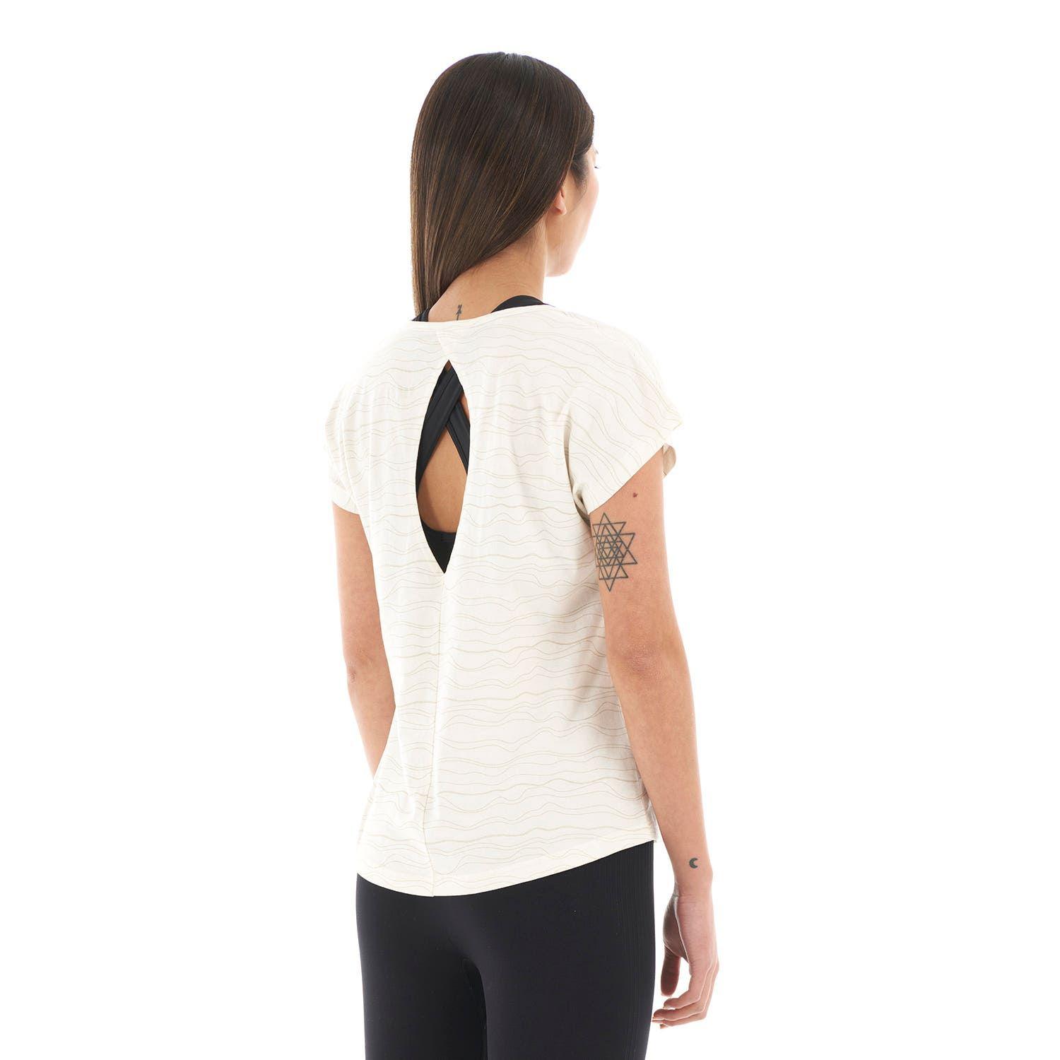 Polera Mujer Essential UV-Stop T-Shirt Crudo Full Print Lippi-4
