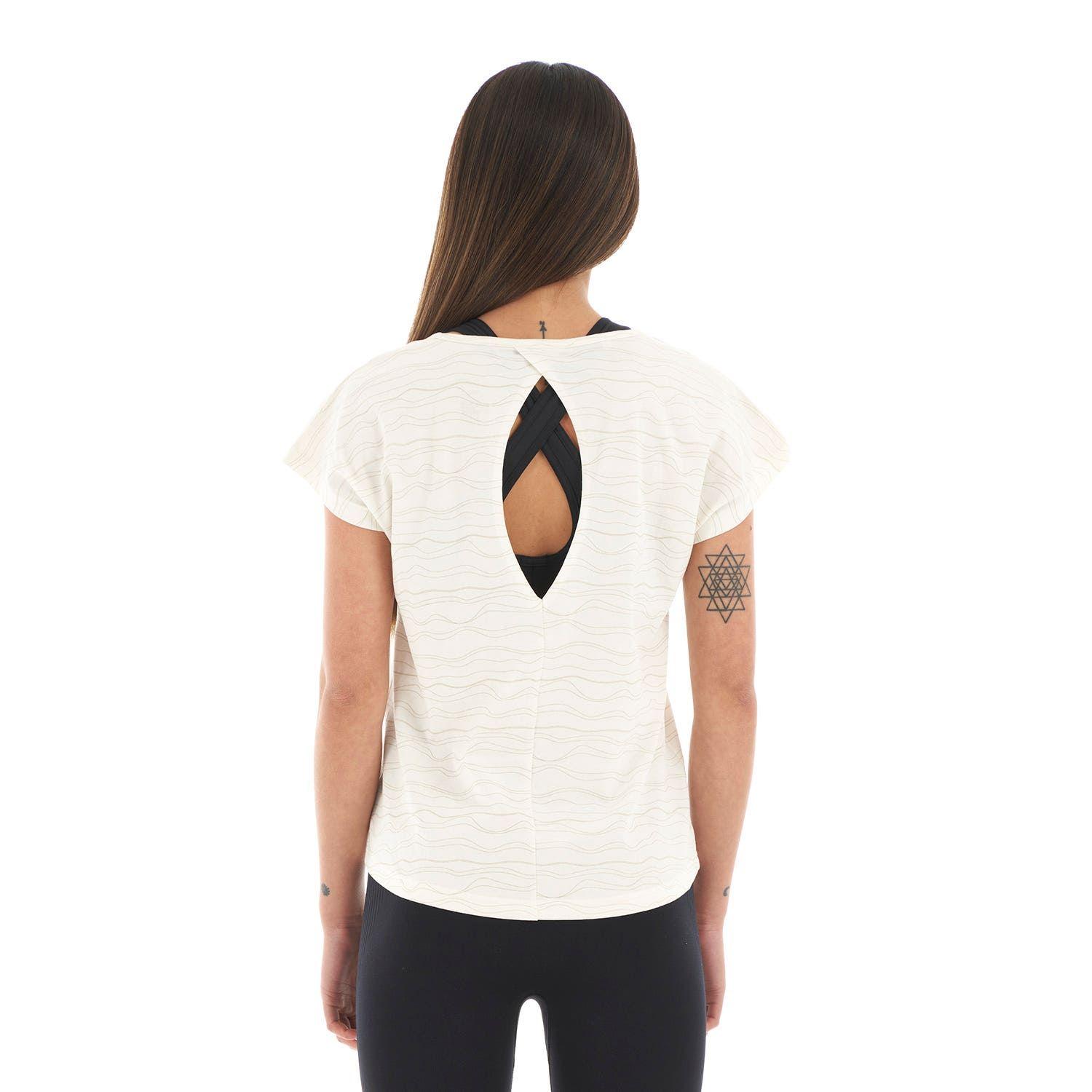 Polera Mujer Essential UV-Stop T-Shirt Crudo Full Print Lippi-5