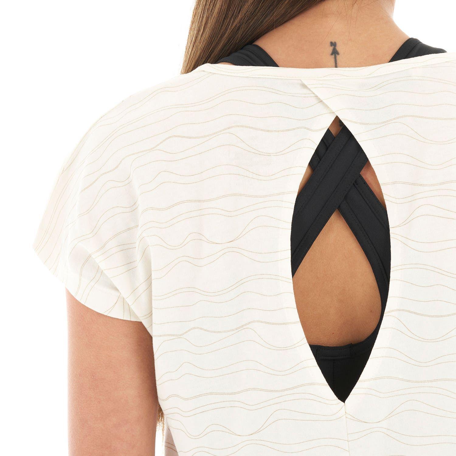 Polera Mujer Essential UV-Stop T-Shirt Crudo Full Print Lippi-6