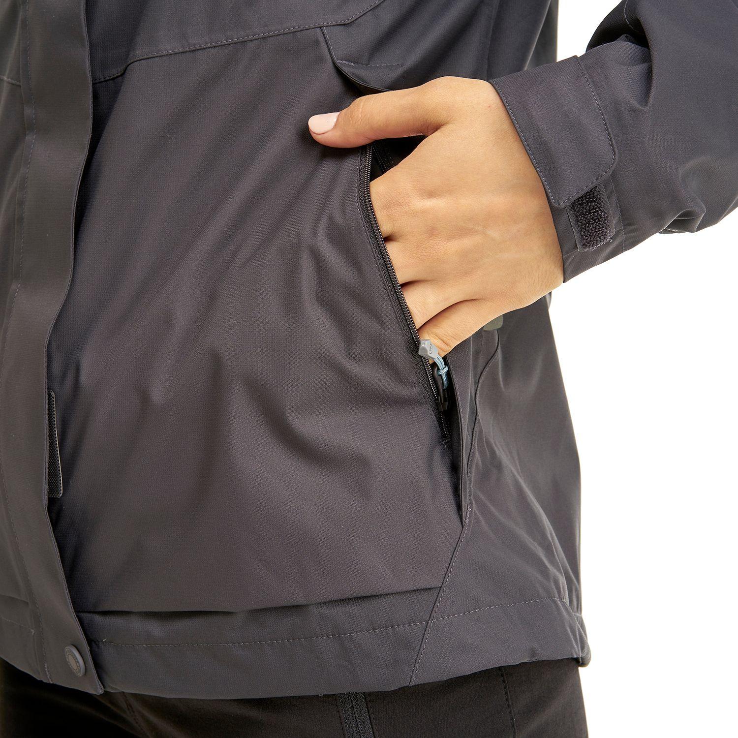 Chaqueta Mujer Blizzard B-Dry Hoody Jacket Grafito Lippi I20-4