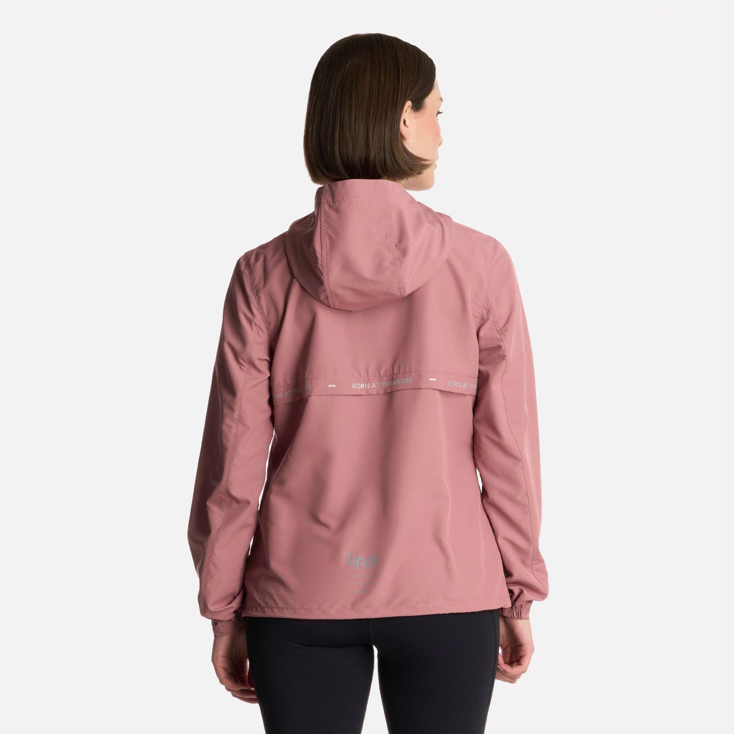 Chaqueta Mujer Nightfall WindBreaker Rosa Oscuro Lippi V25-2