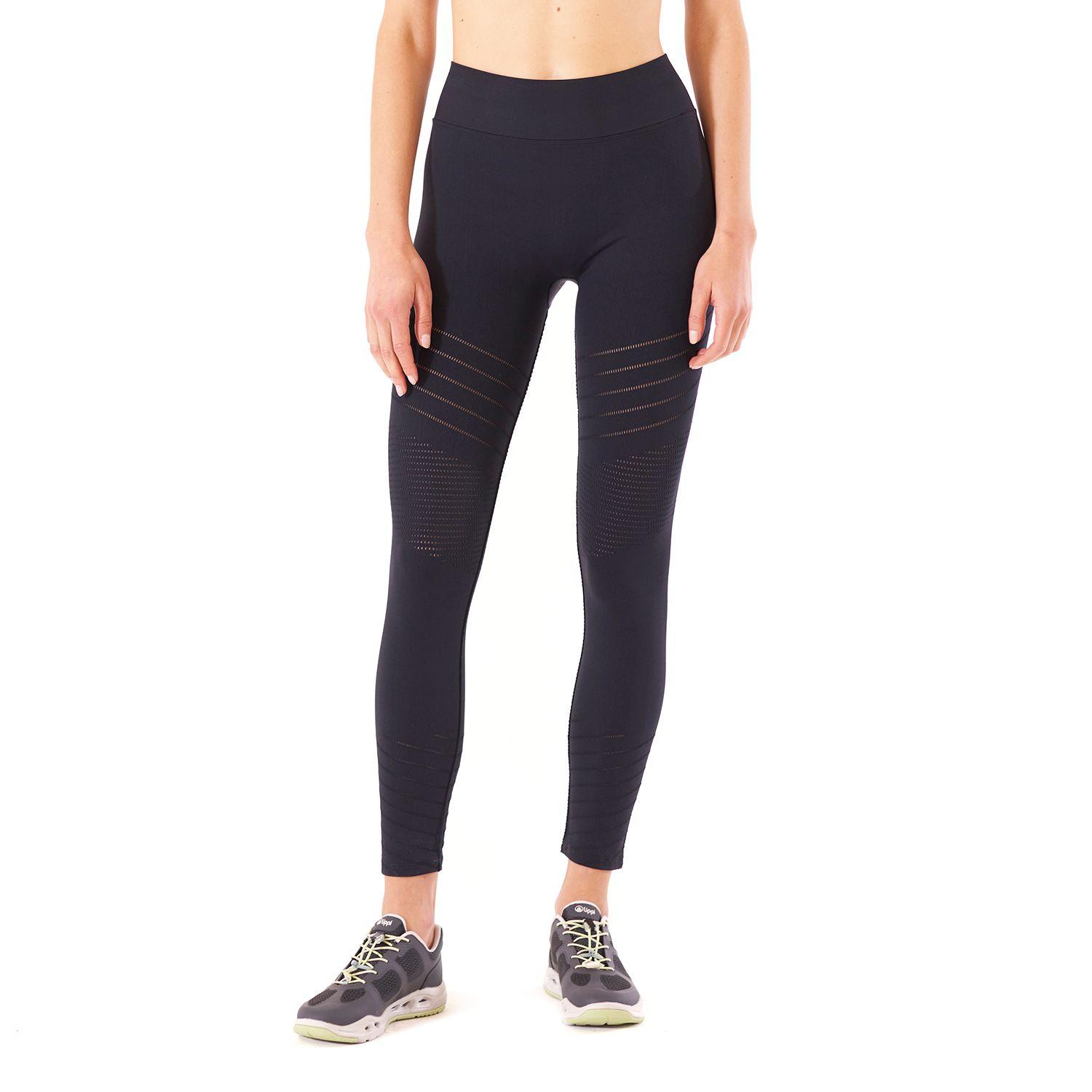 Calza Mujer In-Action Seamless Leggings Grafito Lippi V23-1
