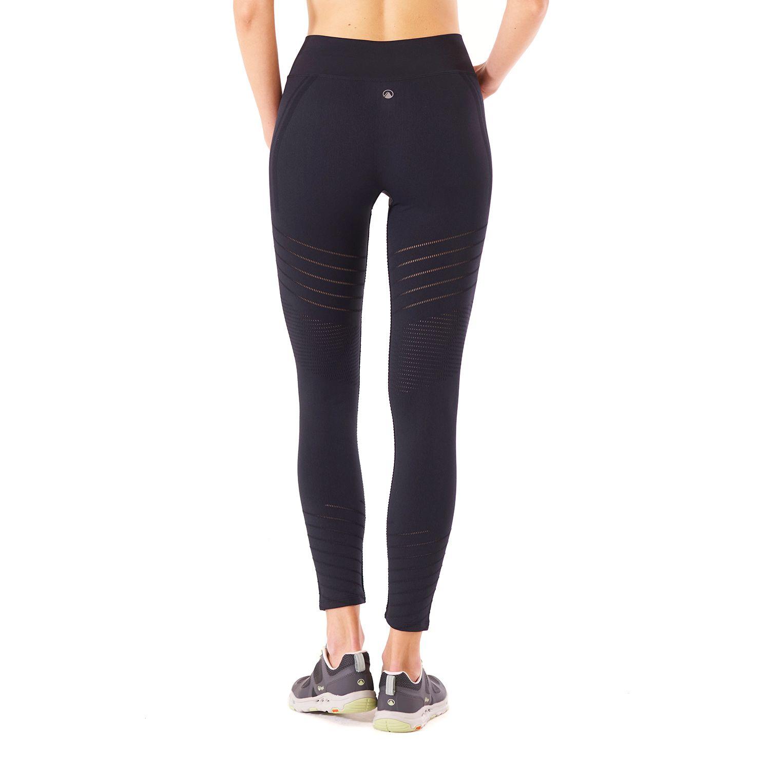 Calza Mujer In-Action Seamless Leggings Grafito Lippi V23-6