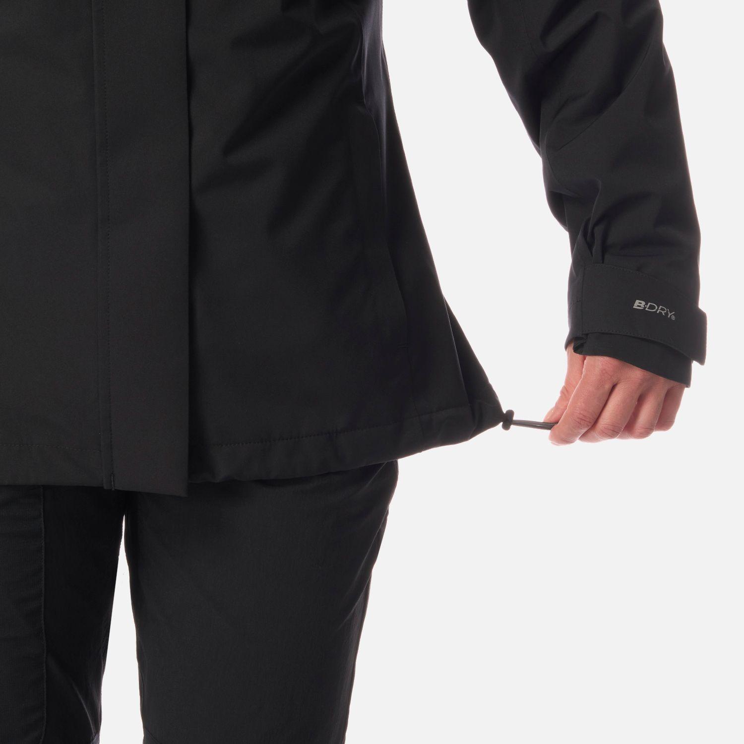 Chaqueta Mujer Tres Cruces Fusion-3 Hoody Jacket Negro Lippi I26-4