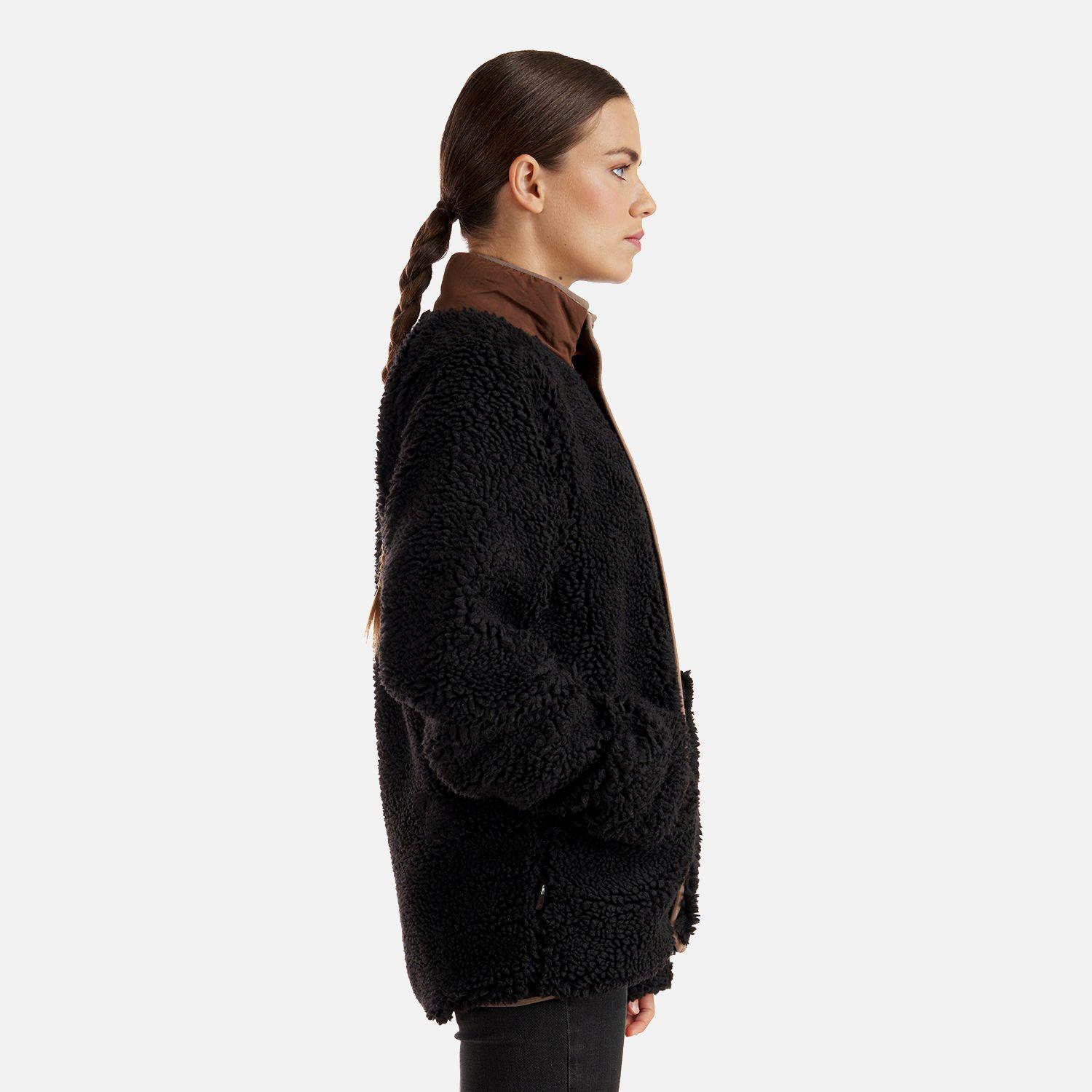 Chaqueta Mujer Zip-porrito Negro Haka Honu I22-3