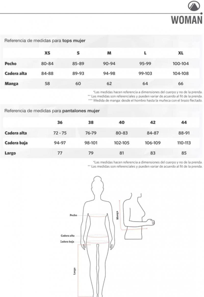 Camisa Mujer Rosselot Long Sleeve Q-Dry Shirt Melange Morado Lippi-6