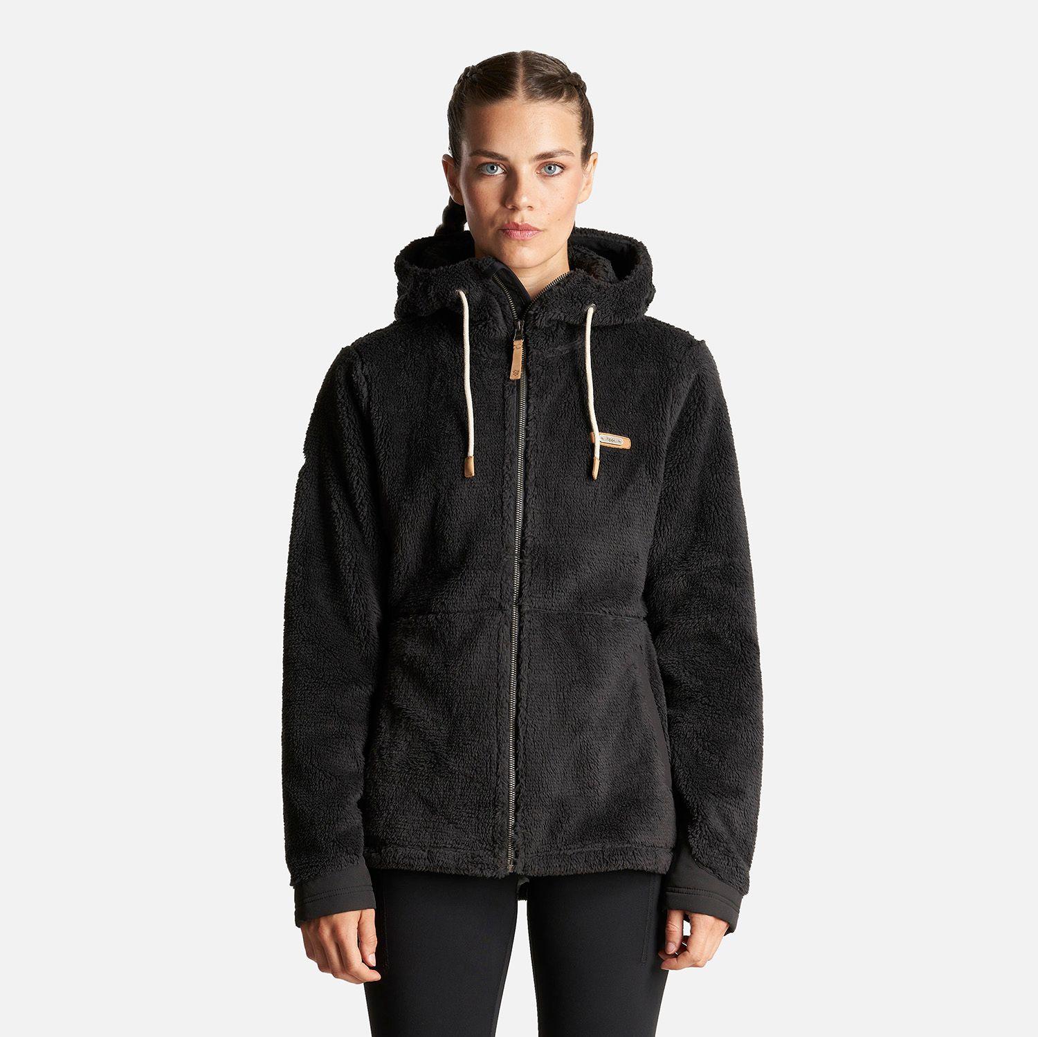 Chaqueta Mujer Bear Shaggy-Pro Hoody Jacket Negro Lippi I23-1