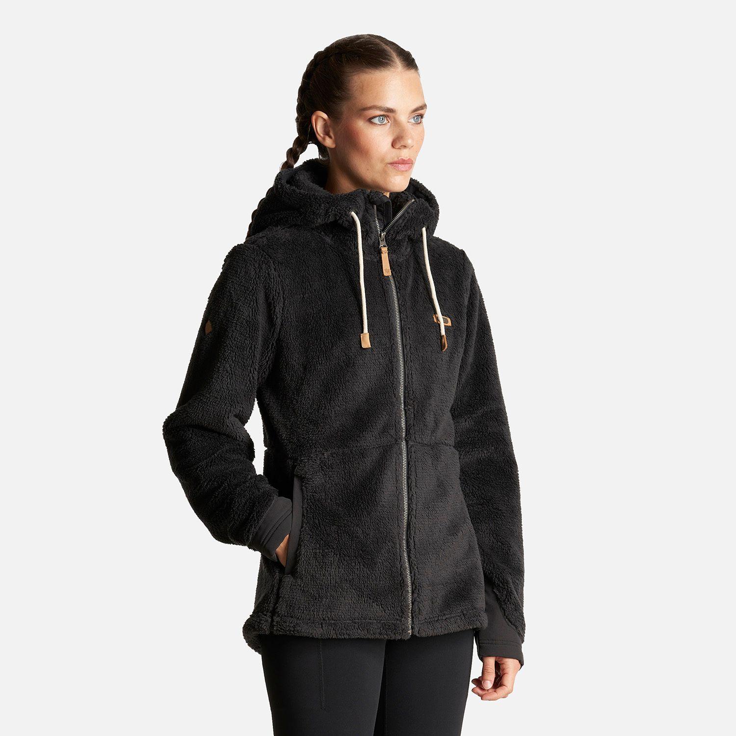 Chaqueta Mujer Bear Shaggy-Pro Hoody Jacket Negro Lippi I23-2