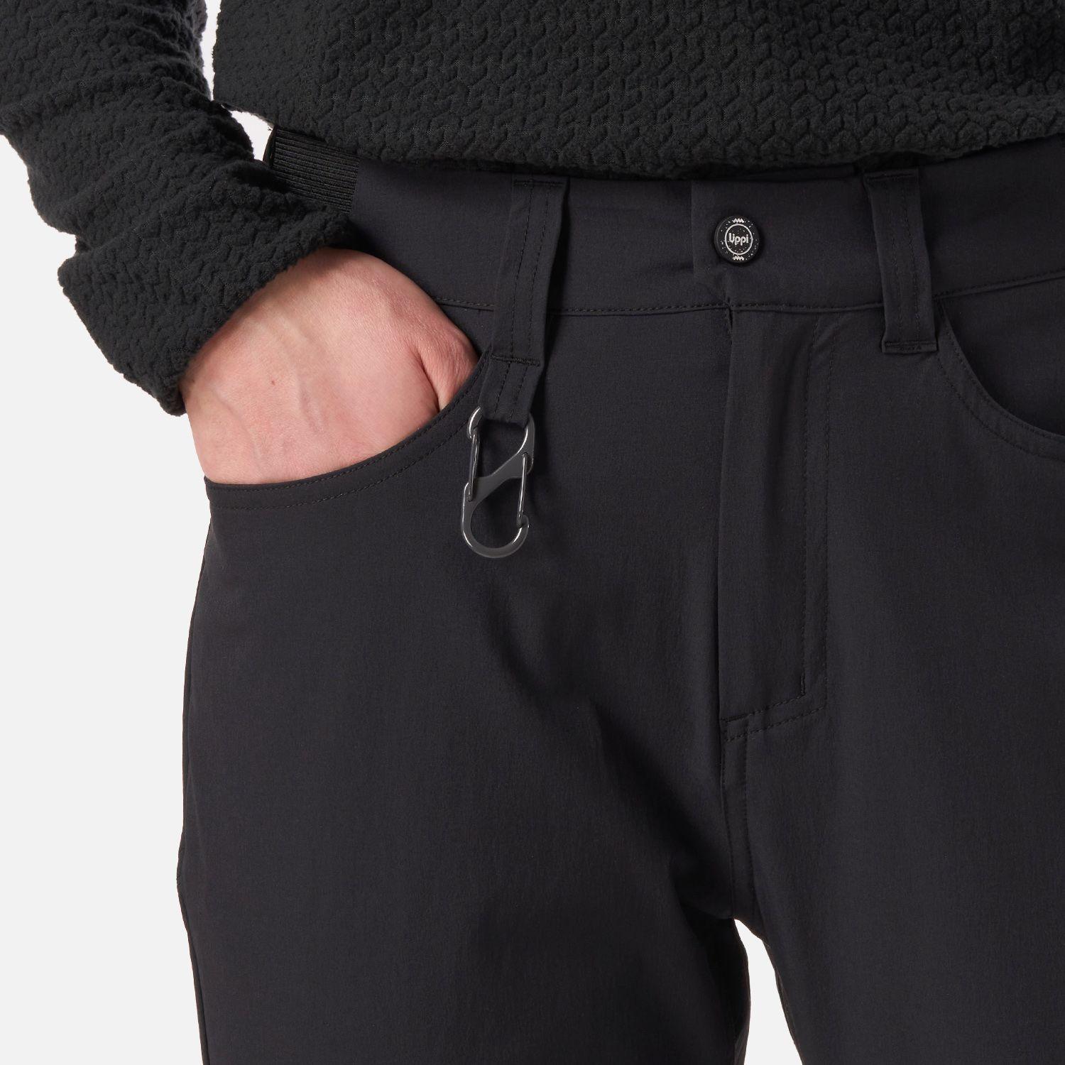 Pantalón Mujer Lennox Q-Dry Mix-2 Pants Negro Lippi V26-3