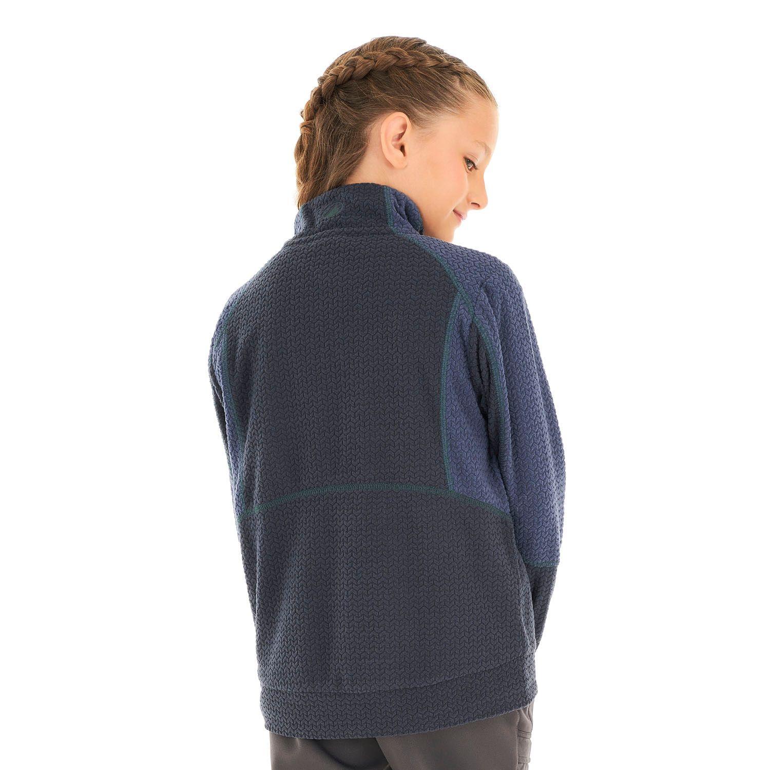 Poleron Niña Saltamontes Nano-F 14 Zip Azul Marino Lippi-4