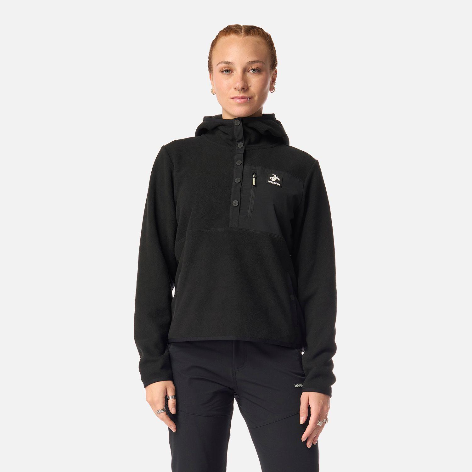 Polar Mujer Tokerau Hoody Negro Haka Honu I26-0