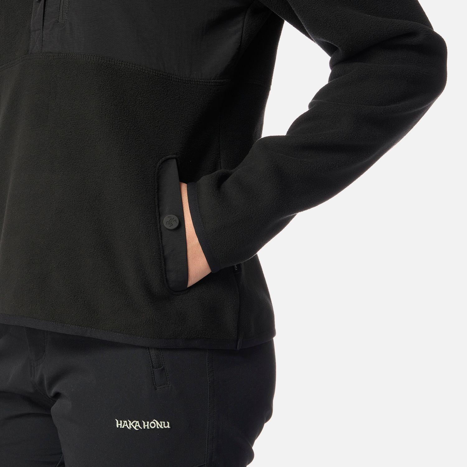 Polar Mujer Tokerau Hoody Negro Haka Honu I26-5