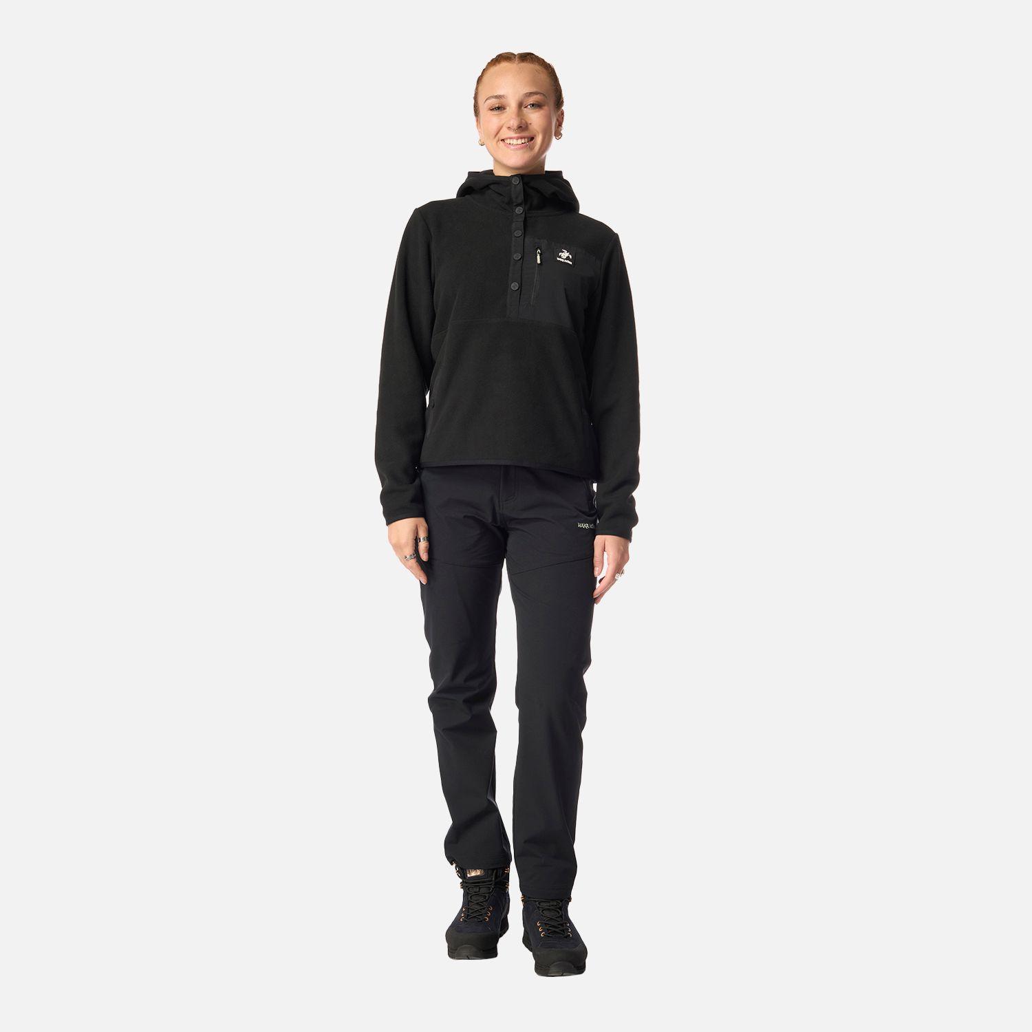 Polar Mujer Tokerau Hoody Negro Haka Honu I26-6
