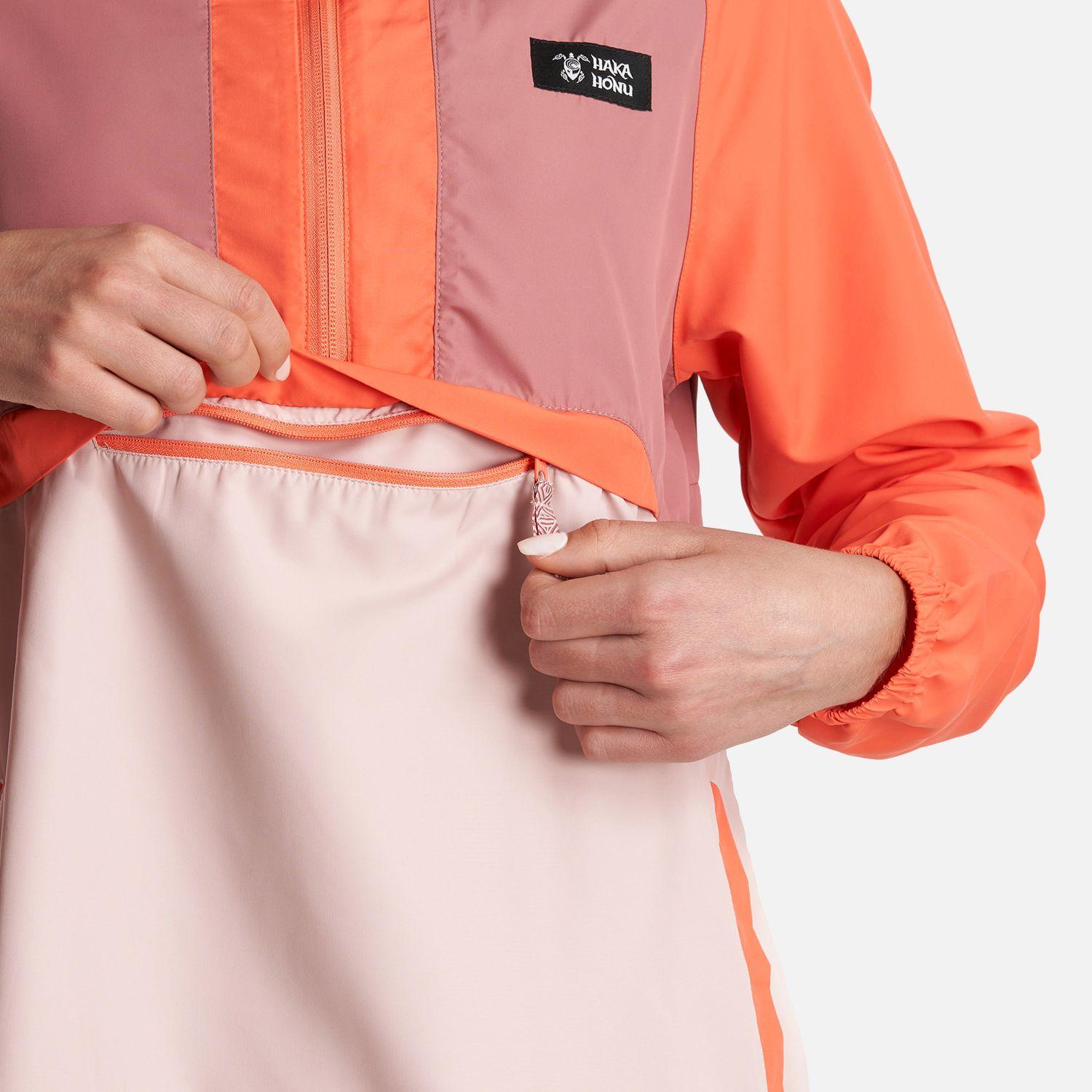 Chaqueta Mujer Aperrao 14 zip Coral Haka Honu-5