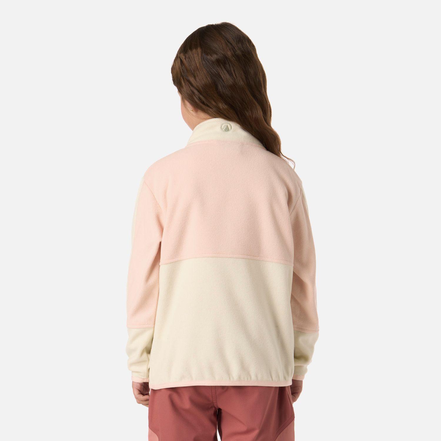Polar Niña Fireplace 1/4 Zip Sweatshirt Crema Lippi V26-2