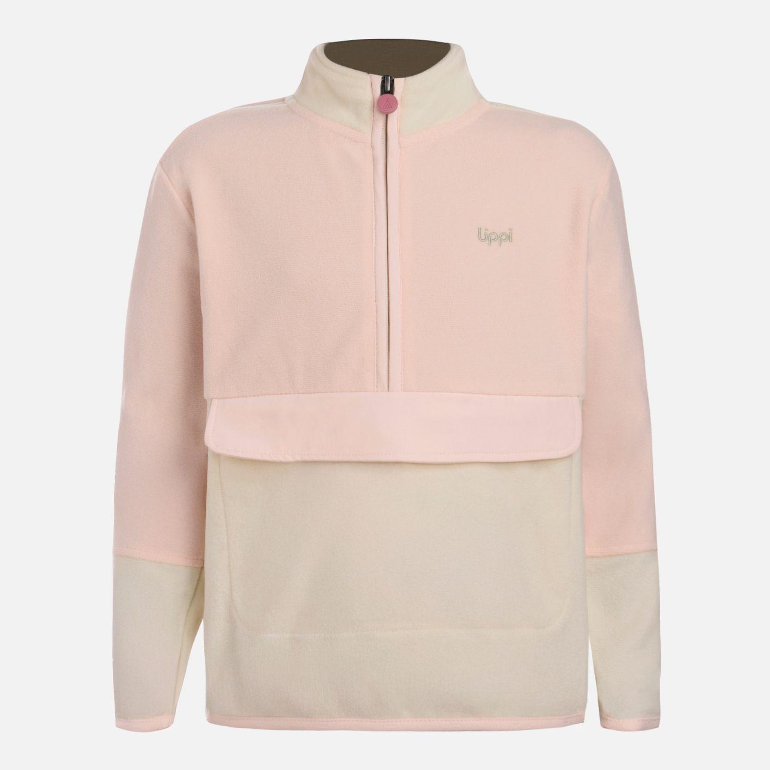 Polar Niña Fireplace 1/4 Zip Sweatshirt Crema Lippi V26-5