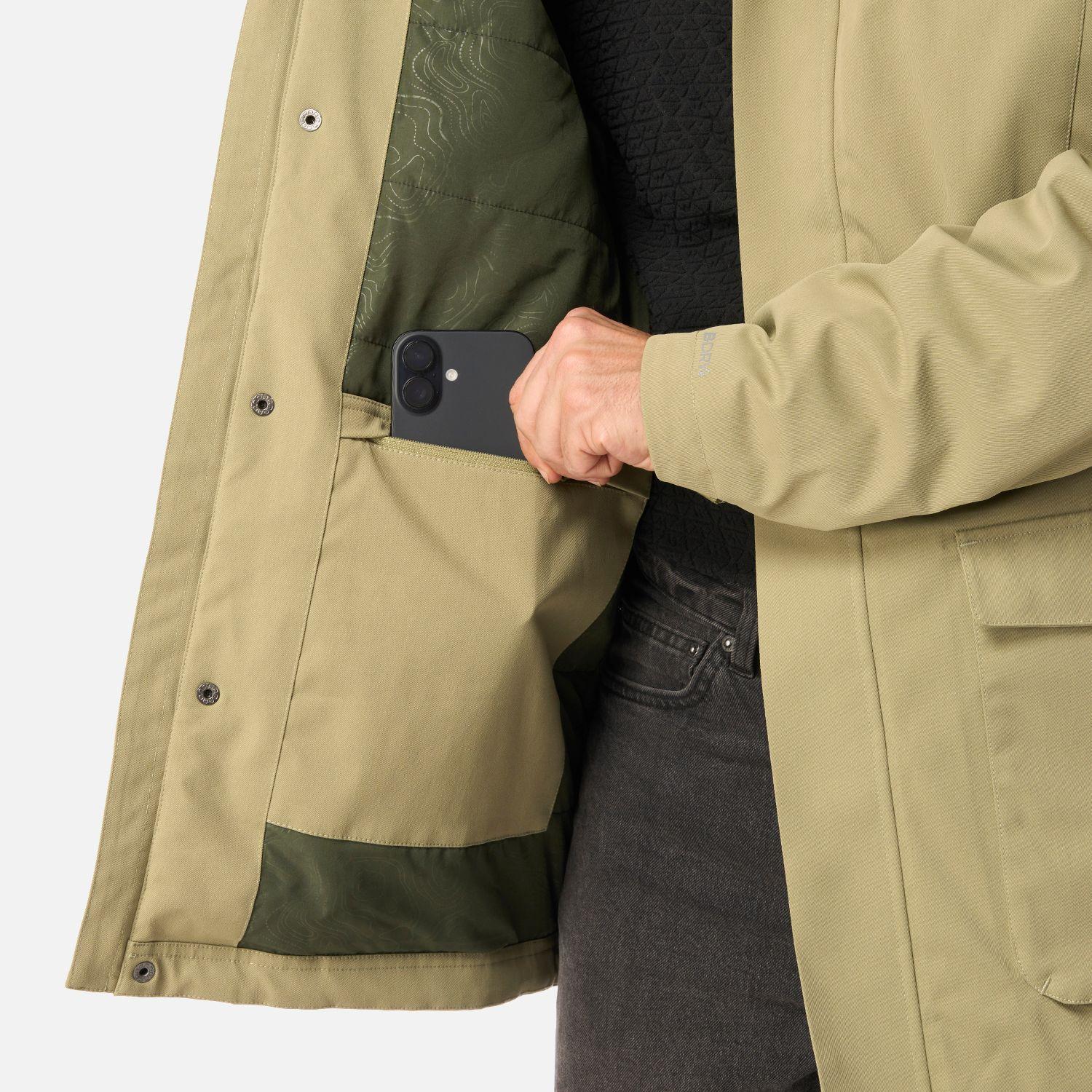 Chaqueta Hombre DayBreak B-Dry Jacket Verde Lippi I26-8