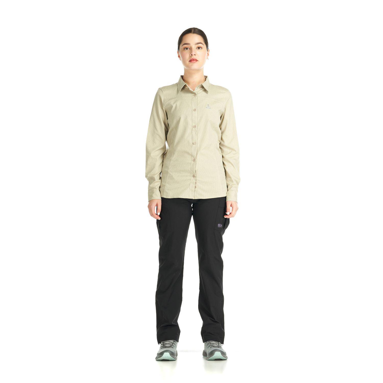 Camisa Mujer Petricor Crudo Geography-8