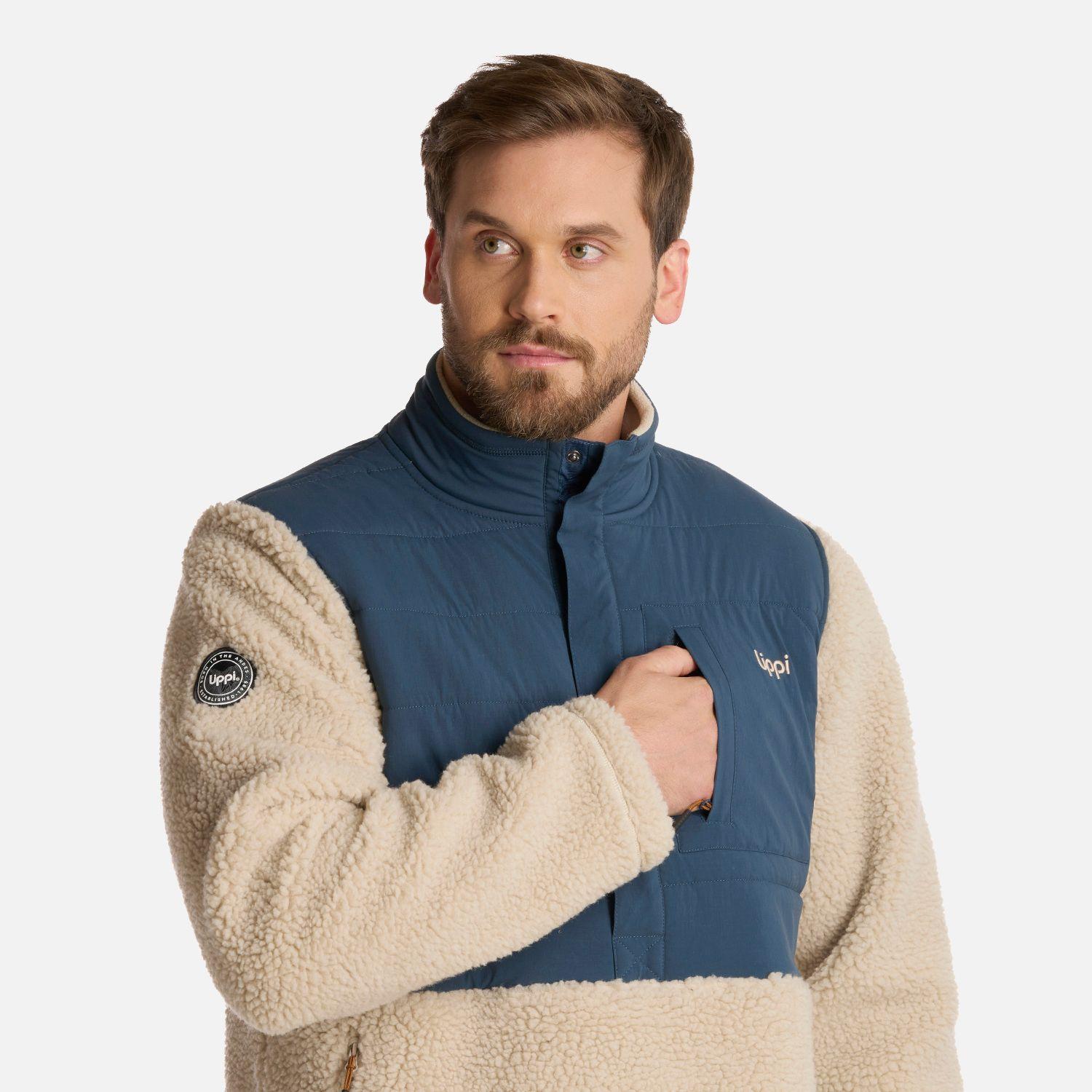 Polar Hombre Glaciar Sherpa-Pro 14 Zip Beige Lippi I25-3