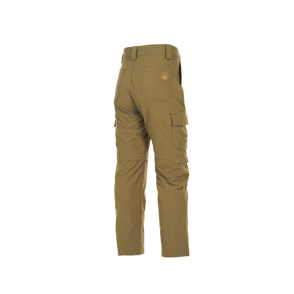 Pantalon Niño Mini Rampur Mix-2 Pants Verde Oliva Lippi-1
