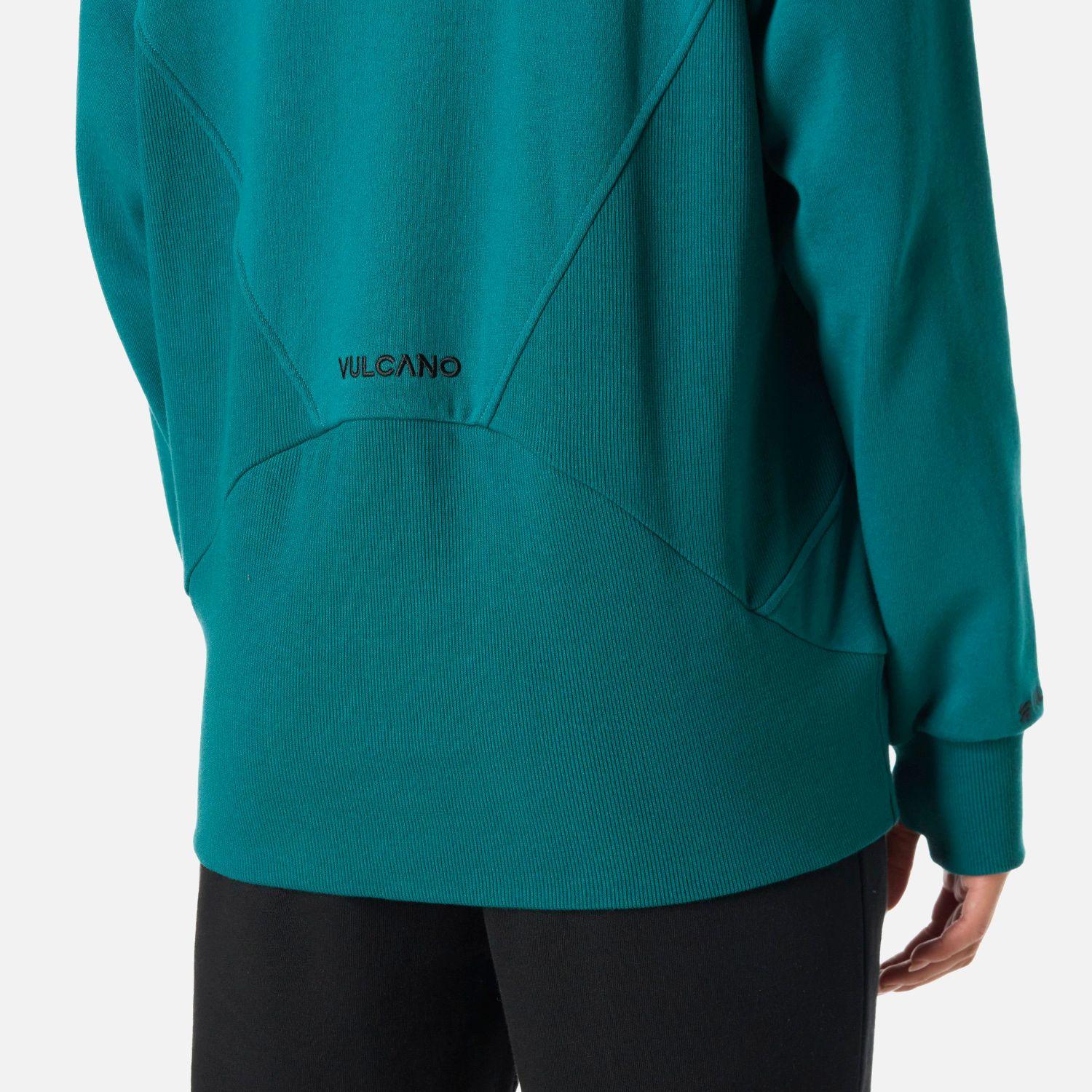Polerón Mujer Cool Down Full Zip Sweatshirt Petroleo Vulcano-5