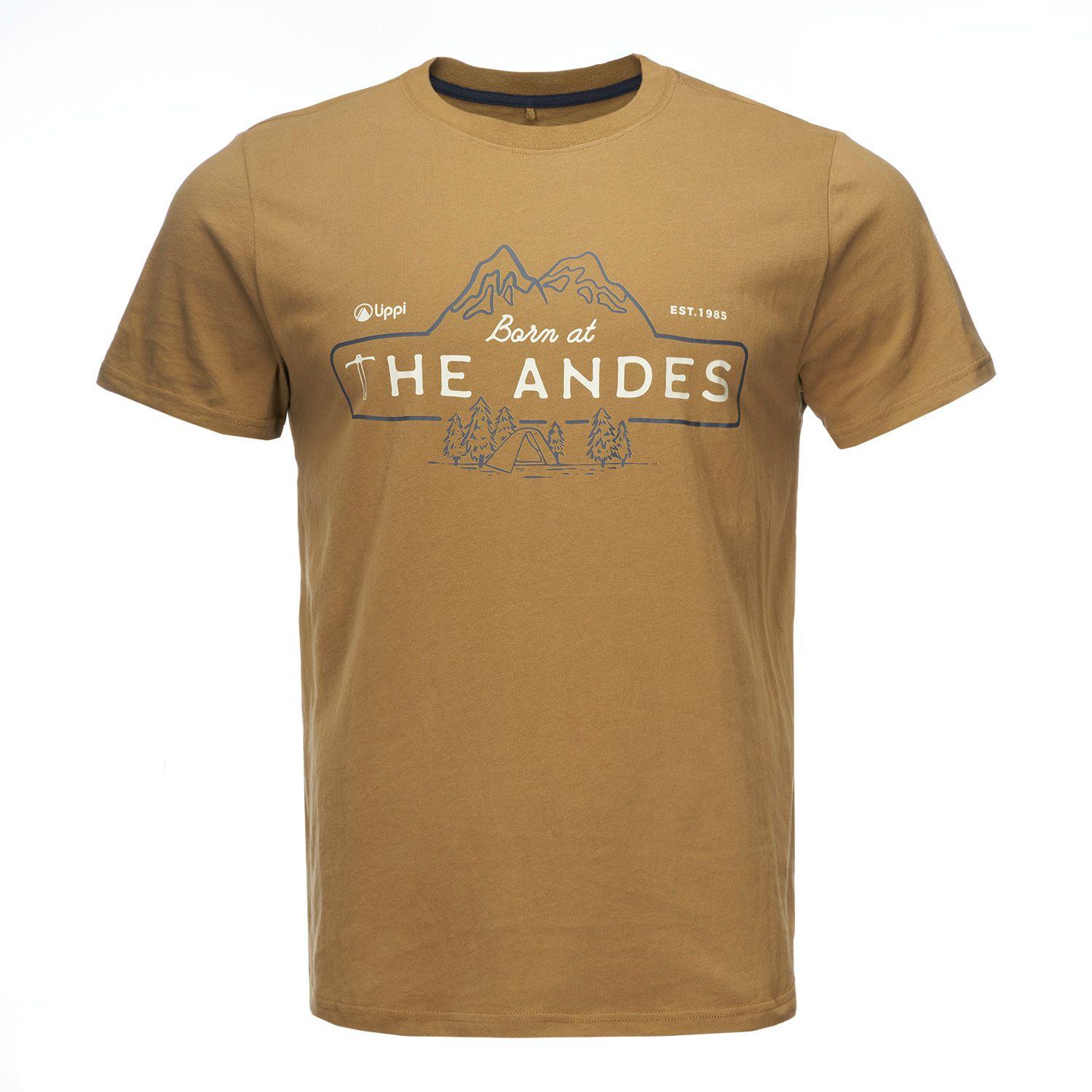 Polera Hombre Heritage UV-Stop T-Shirt Cafe Pardo Lippi-0