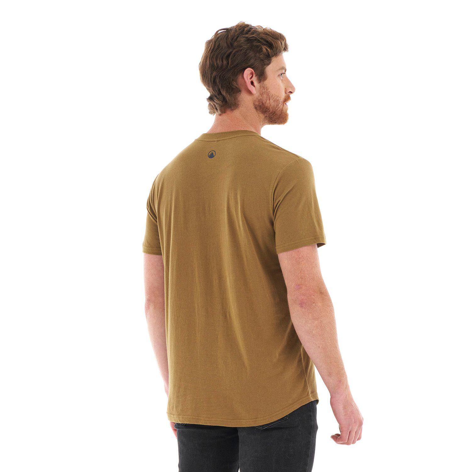 Polera Hombre Heritage UV-Stop T-Shirt Cafe Pardo Lippi-4