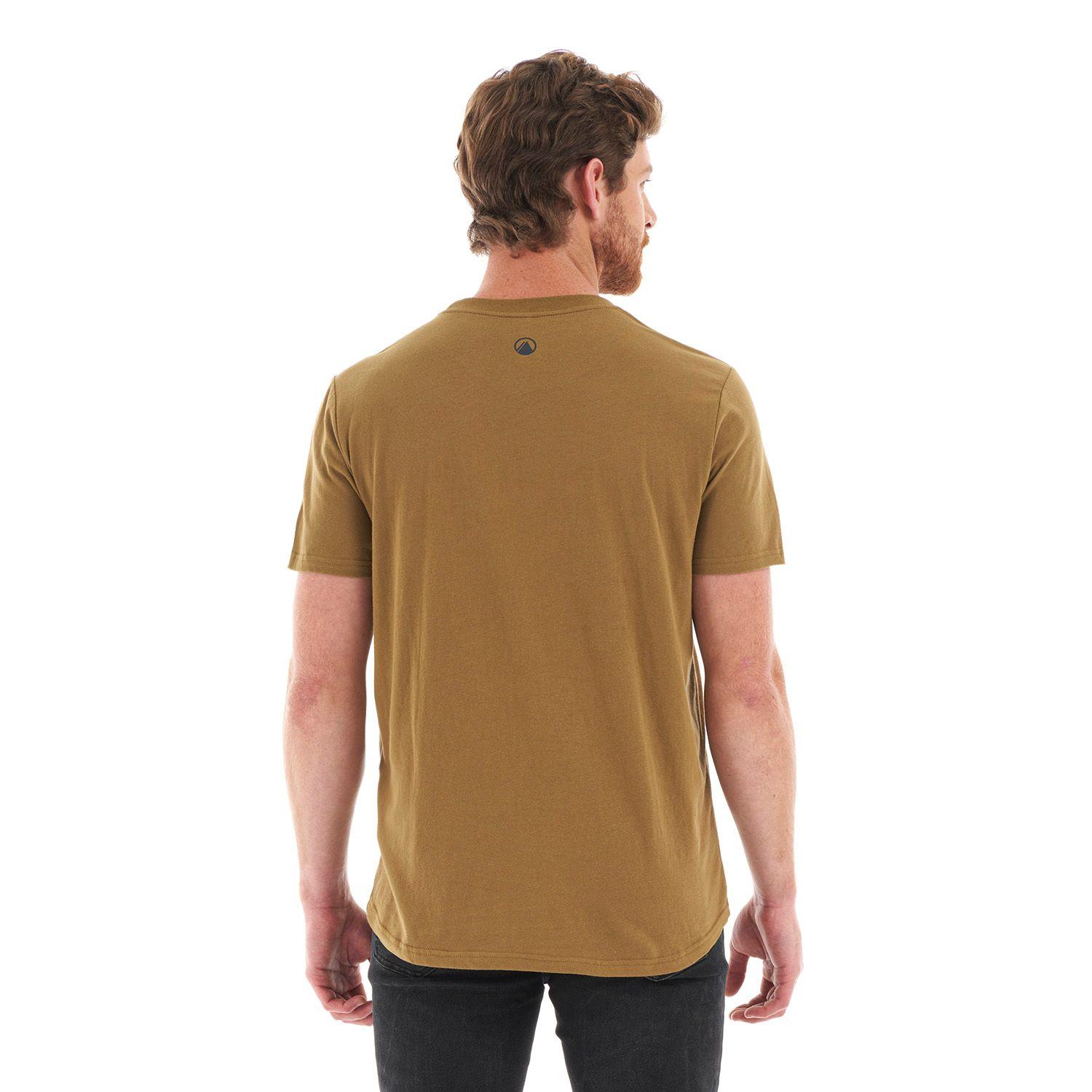 Polera Hombre Heritage UV-Stop T-Shirt Cafe Pardo Lippi-5