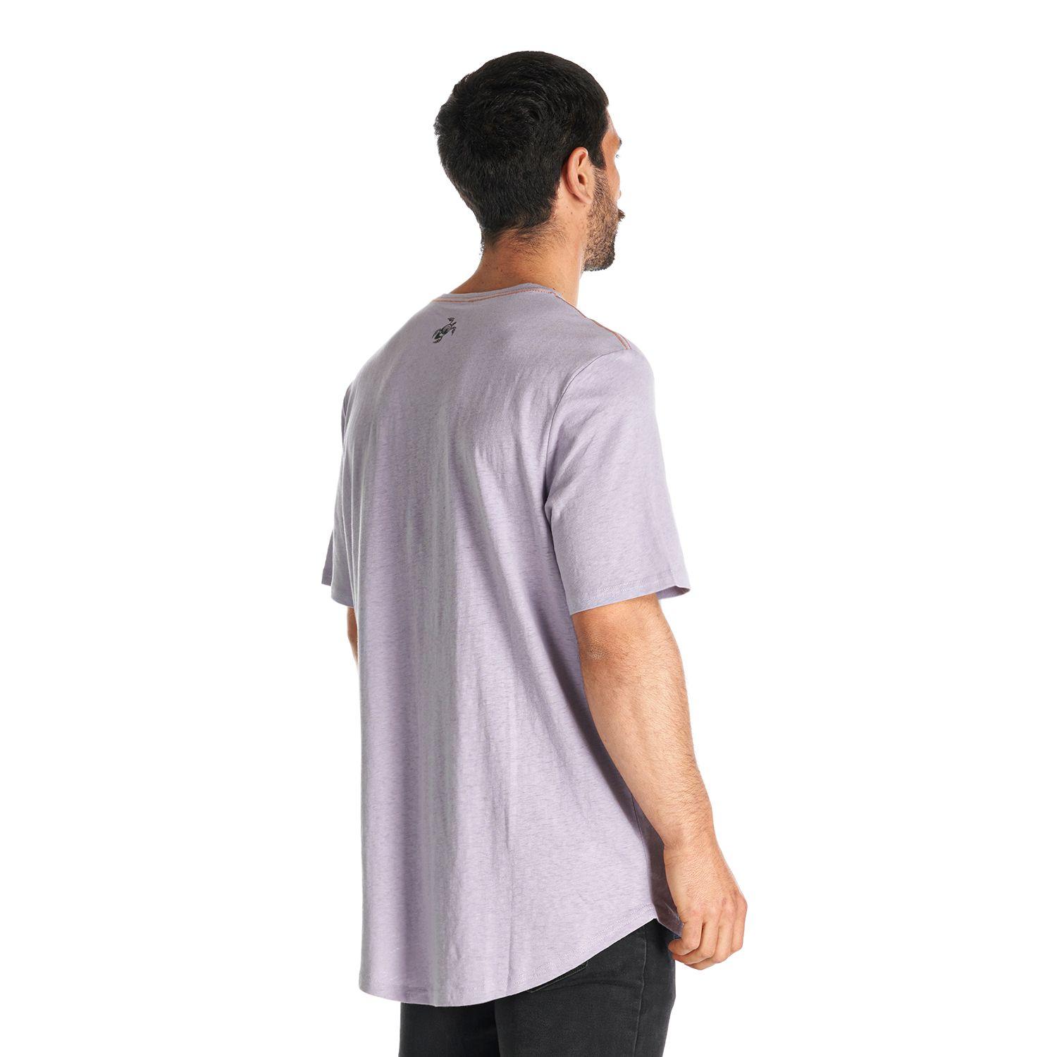 Polera Hombre Natural Lavanda Haka Honu V22-4