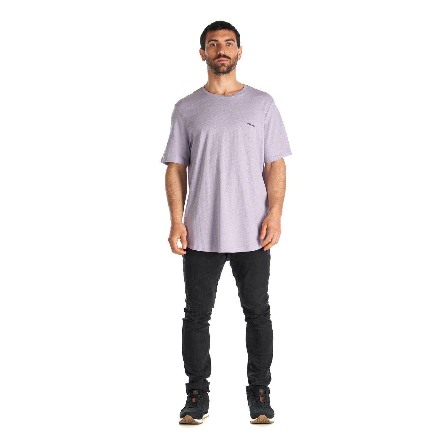 Polera Hombre Natural Lavanda Haka Honu V22-6