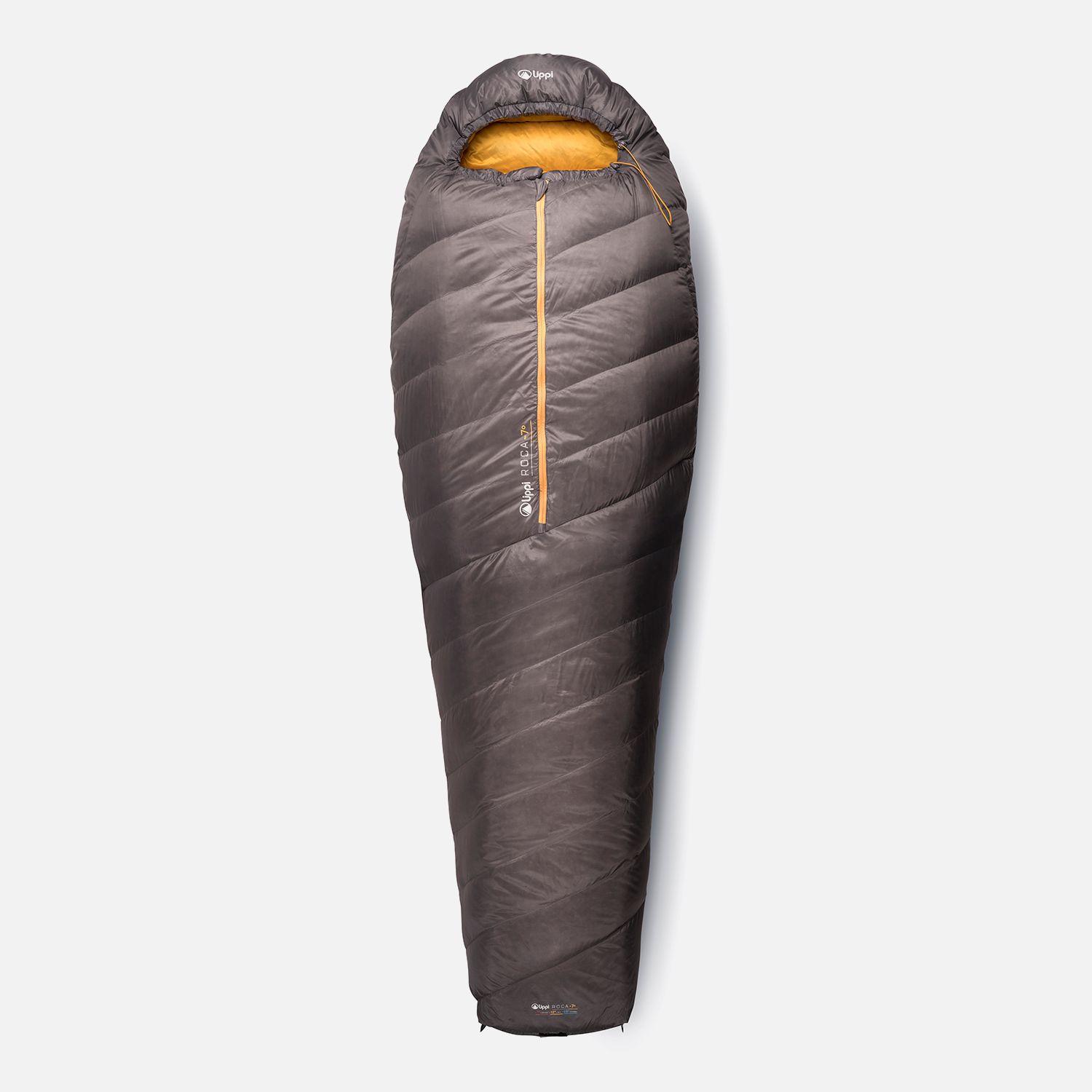 Saco De Dormir Unisex Roca -7° Down Sleeping Bag Gris Oscuro Lippi-1