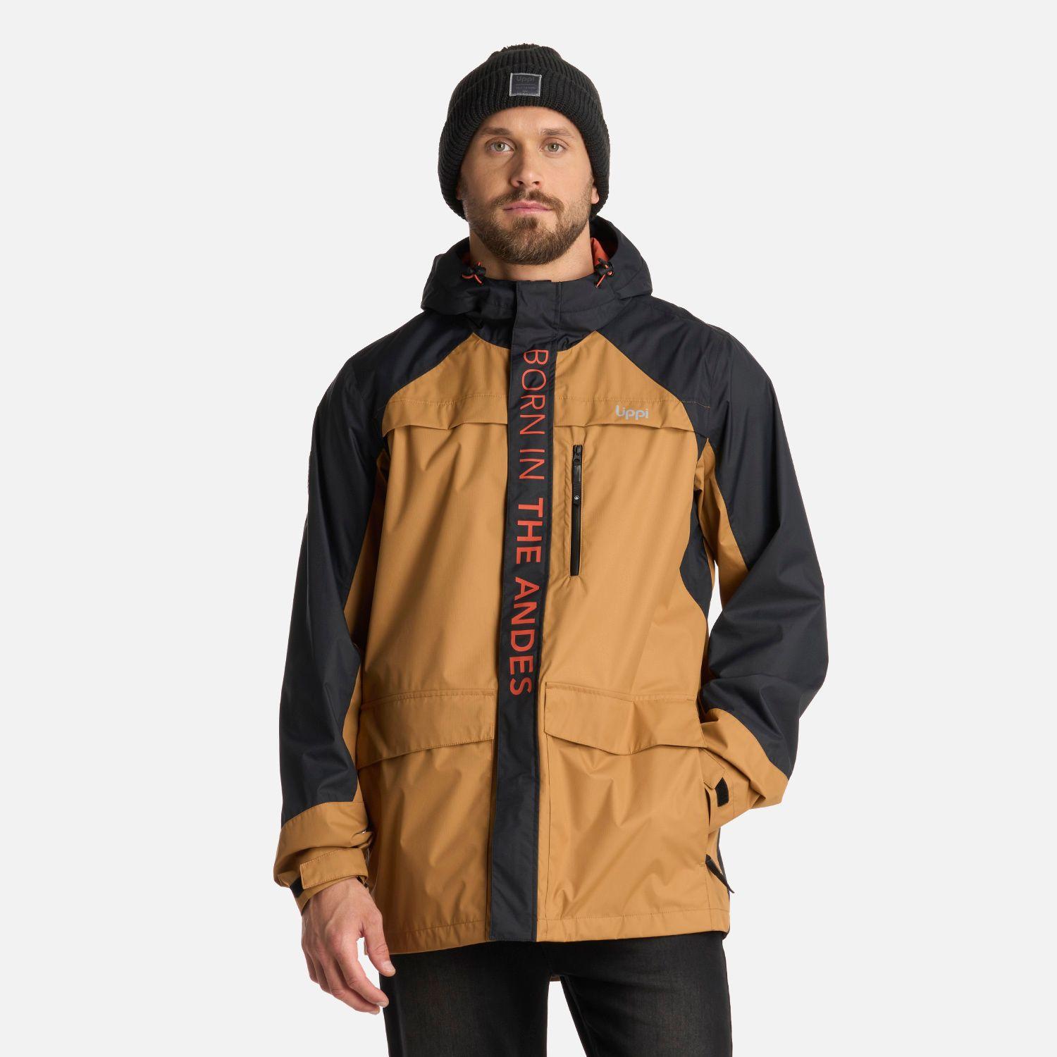 Chaqueta Hombre Streetwise B-Dry Hoody Cafe Claro Lippi I25-0