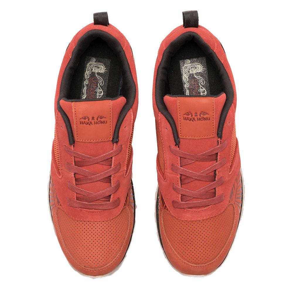 Zapatilla Hombre Aloha Roja Haka Honu-3