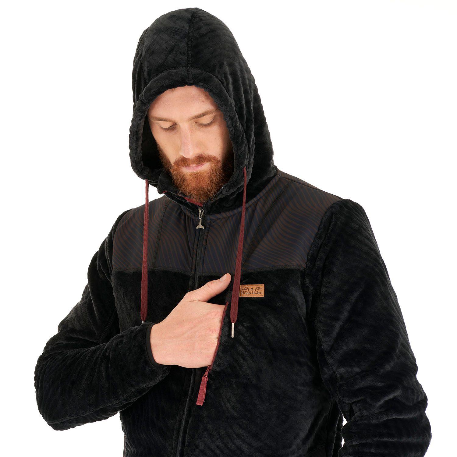 Poleron Hombre Polaroid Negro Haka Honu V21-6