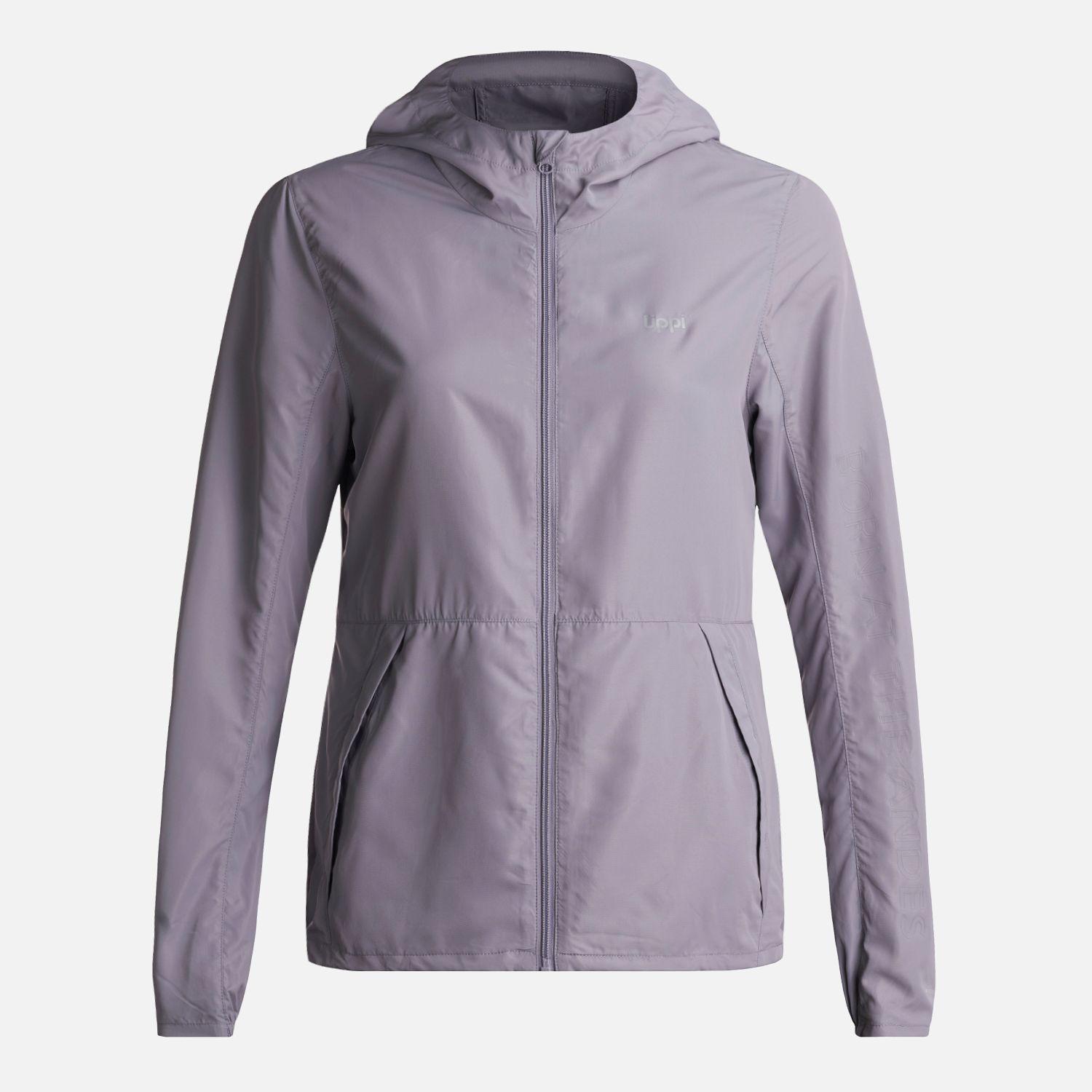 Chaqueta Mujer  Nightfall WindBreaker Hoody Jacket Morado Claro Lippi-0