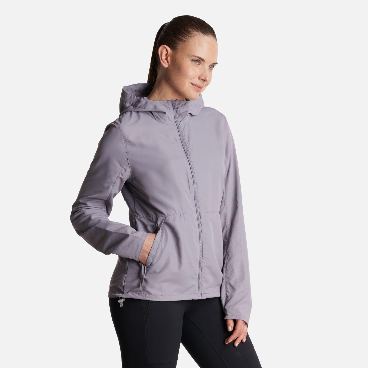 Chaqueta Mujer  Nightfall WindBreaker Hoody Jacket Morado Claro Lippi-2