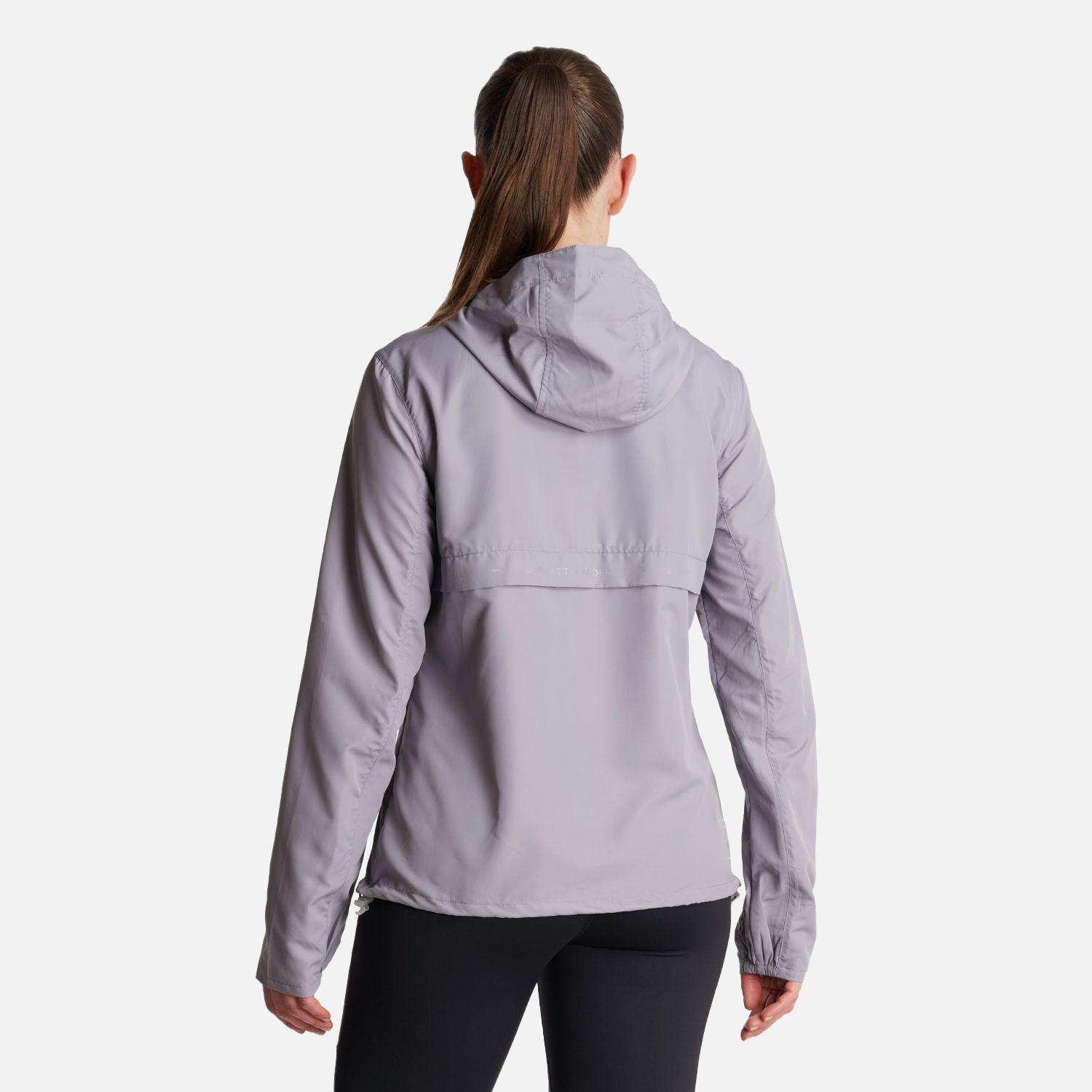 Chaqueta Mujer  Nightfall WindBreaker Hoody Jacket Morado Claro Lippi-3